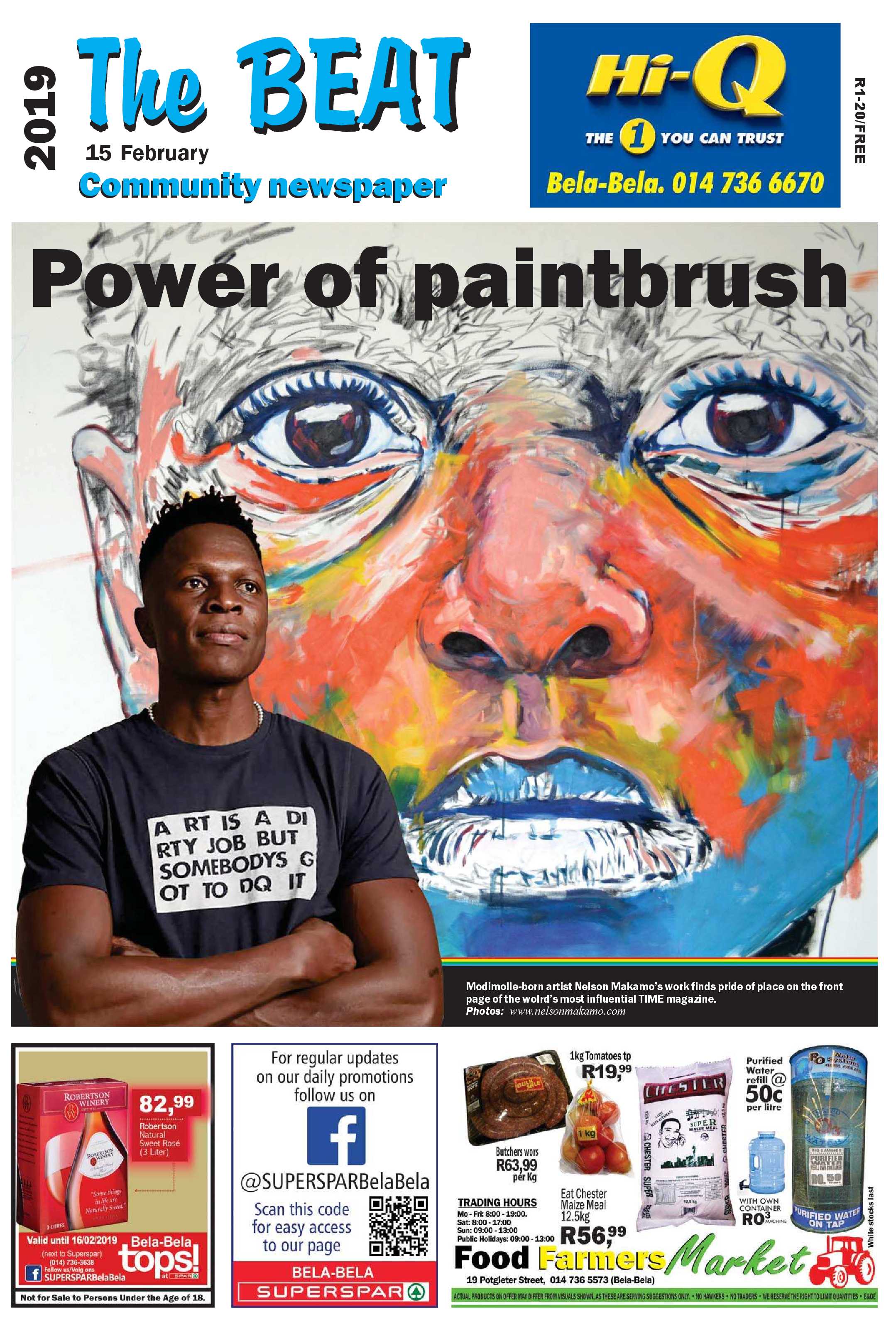 The Beat 15 February 2019 page 1