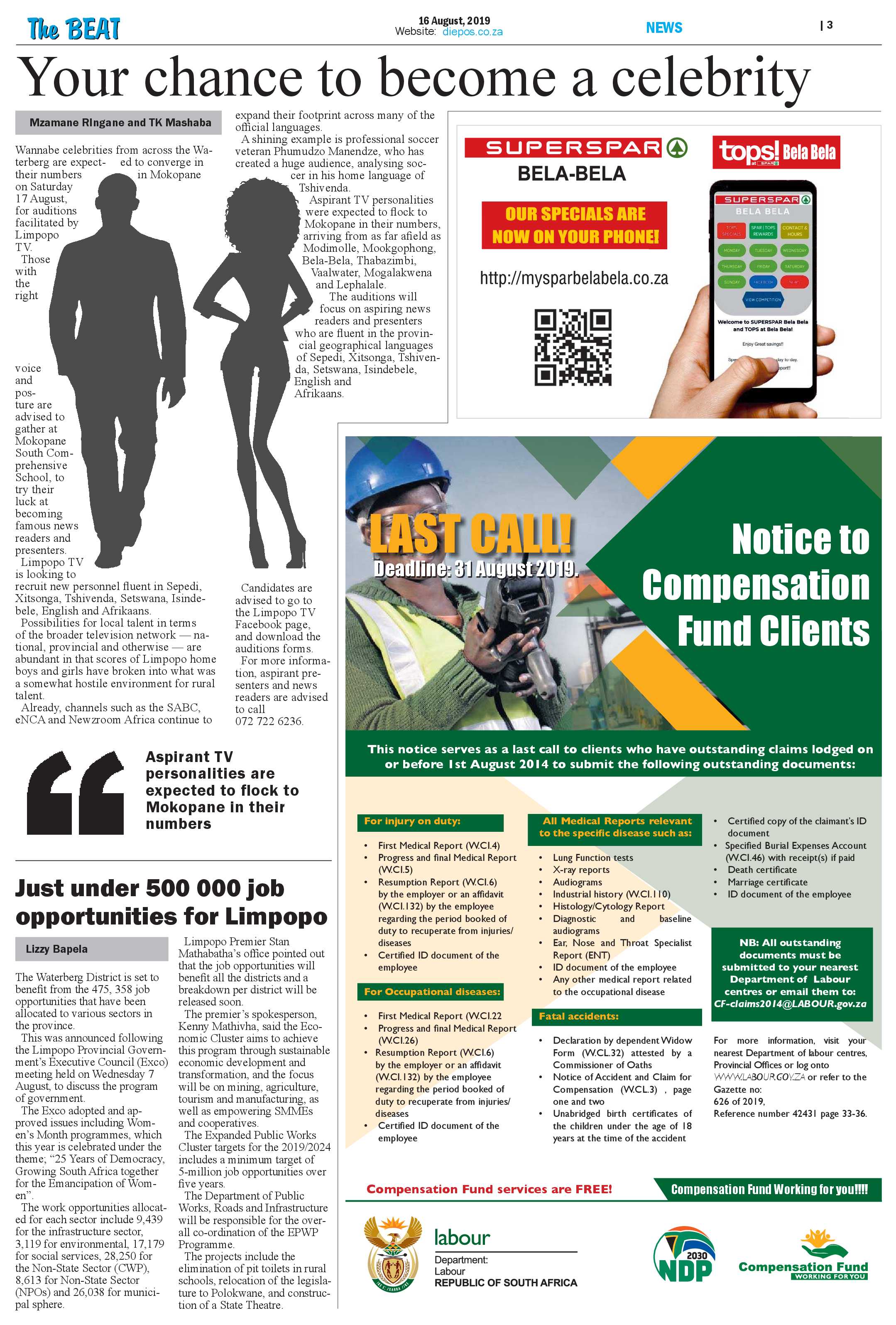 The Beat 16 August 2019 page 3