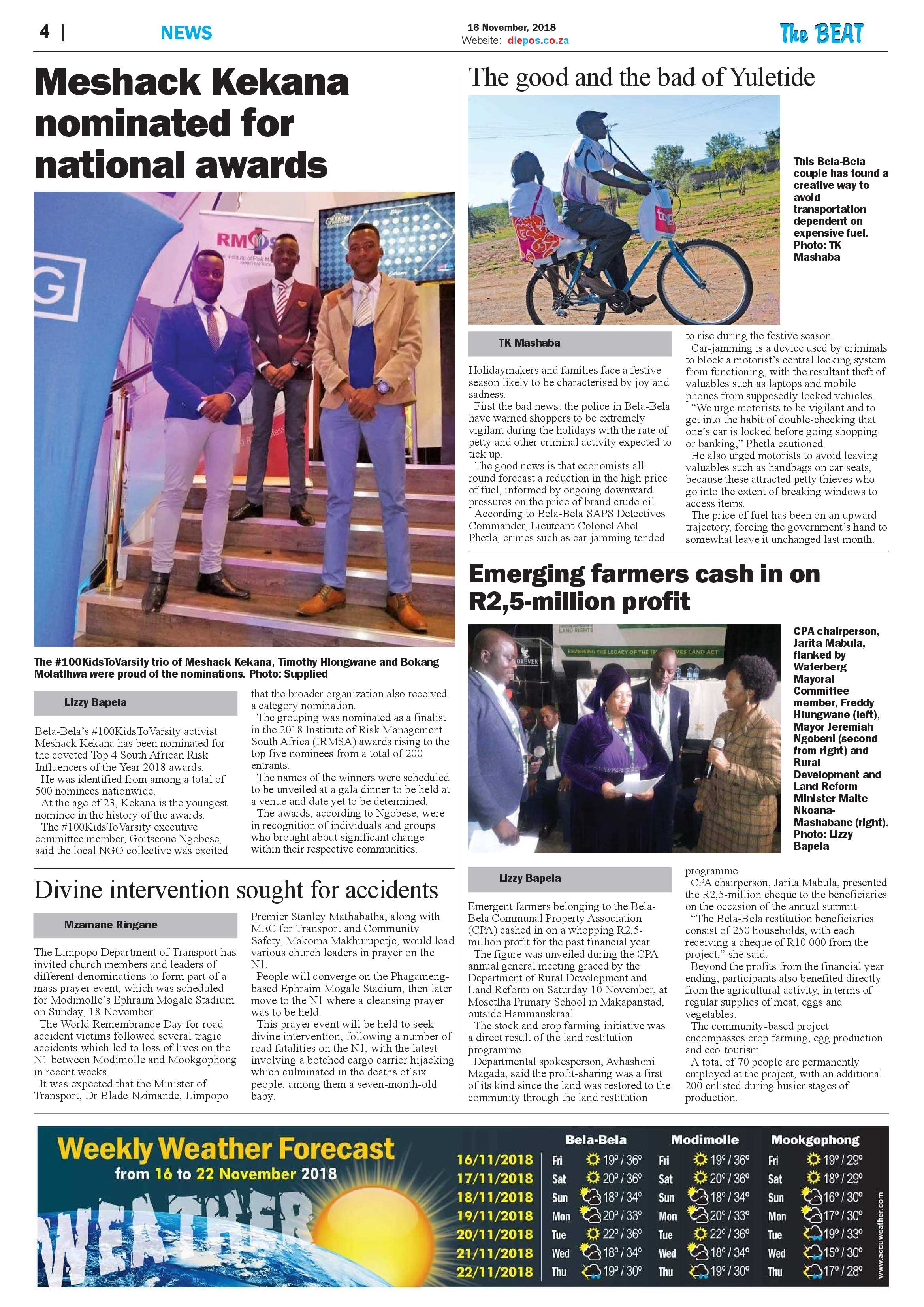 The Beat 16 November 2018 page 4