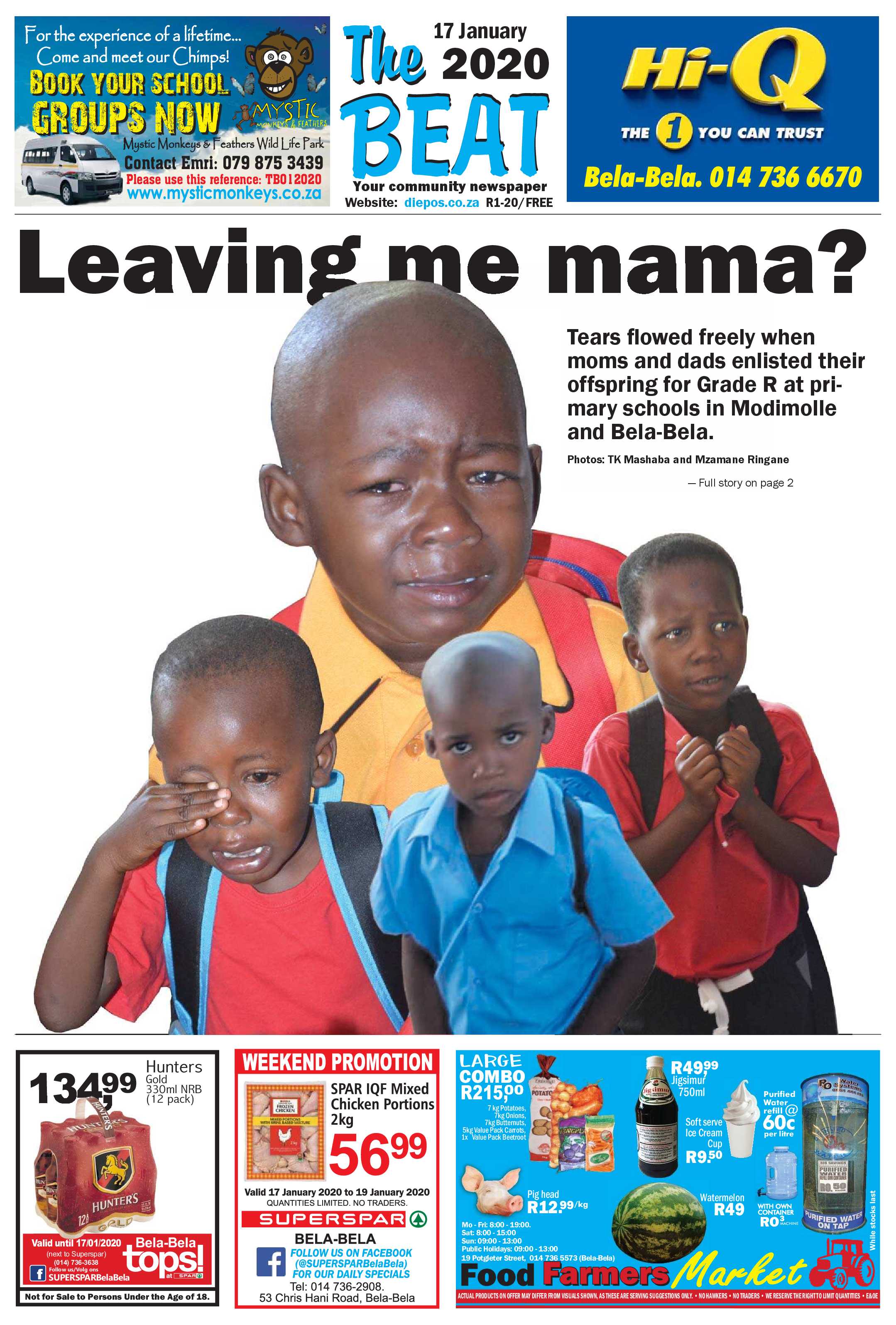 The Beat 17 January 2020 page 1