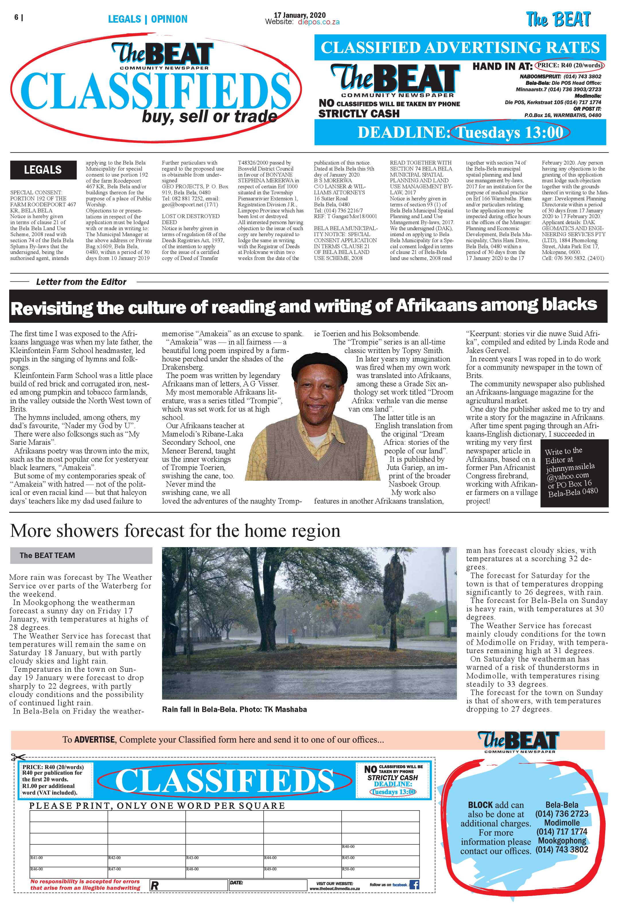 The Beat 17 January 2020 page 6