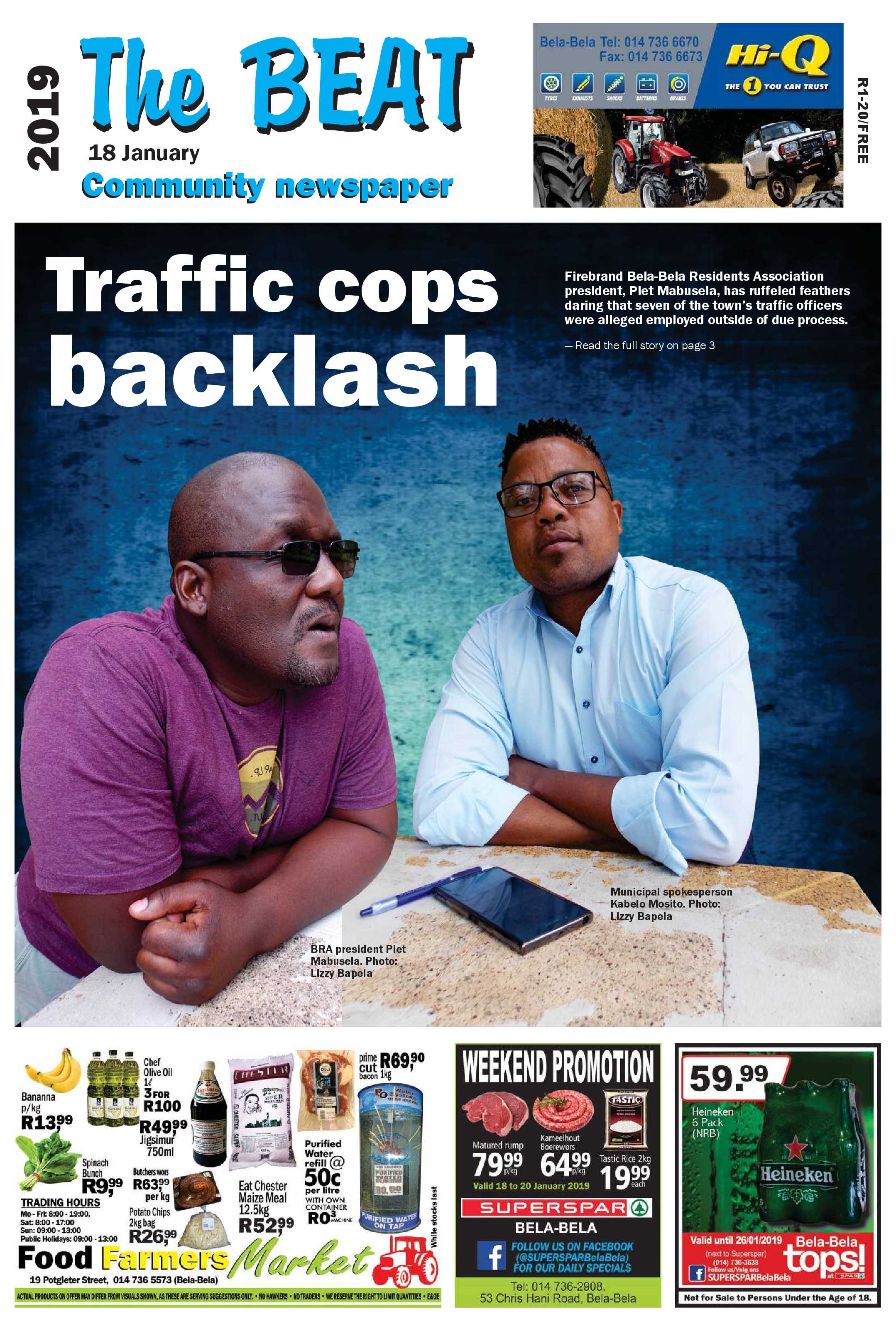 The Beat 18 January 2019 page 1