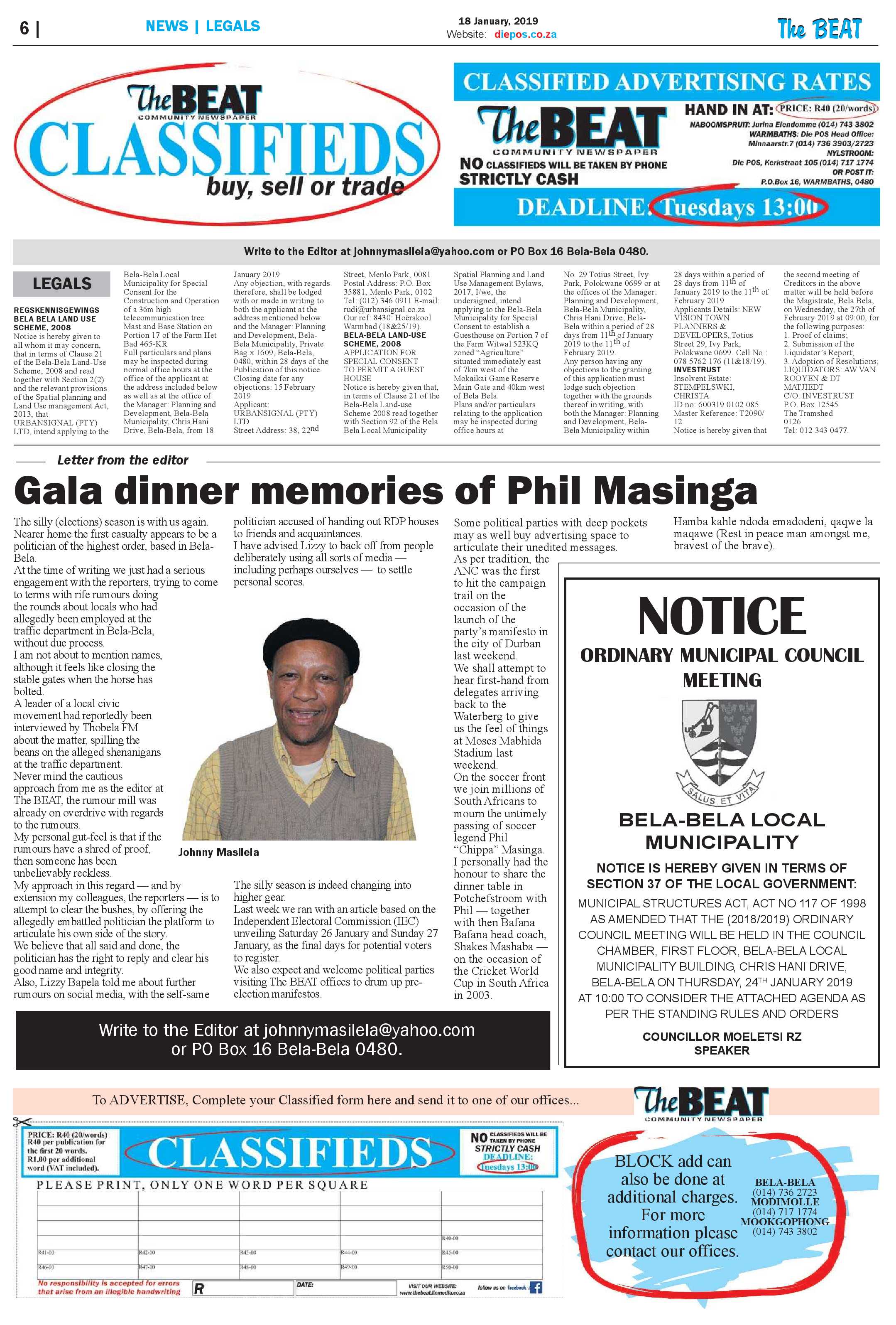 The Beat 18 January 2019 page 6