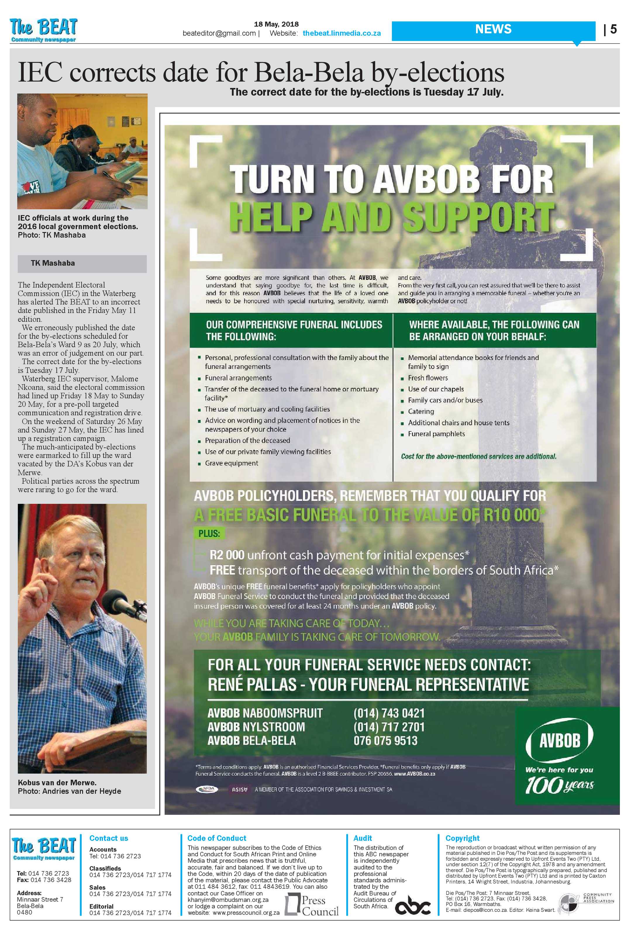 The Beat 18 May 2018 page 5