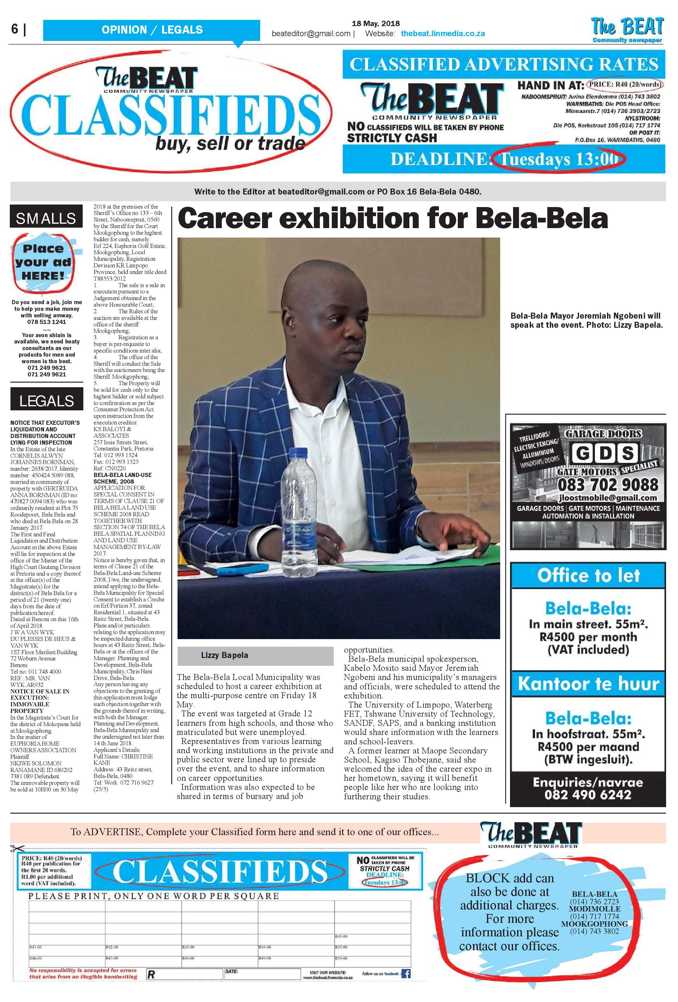 The Beat 18 May 2018 page 6