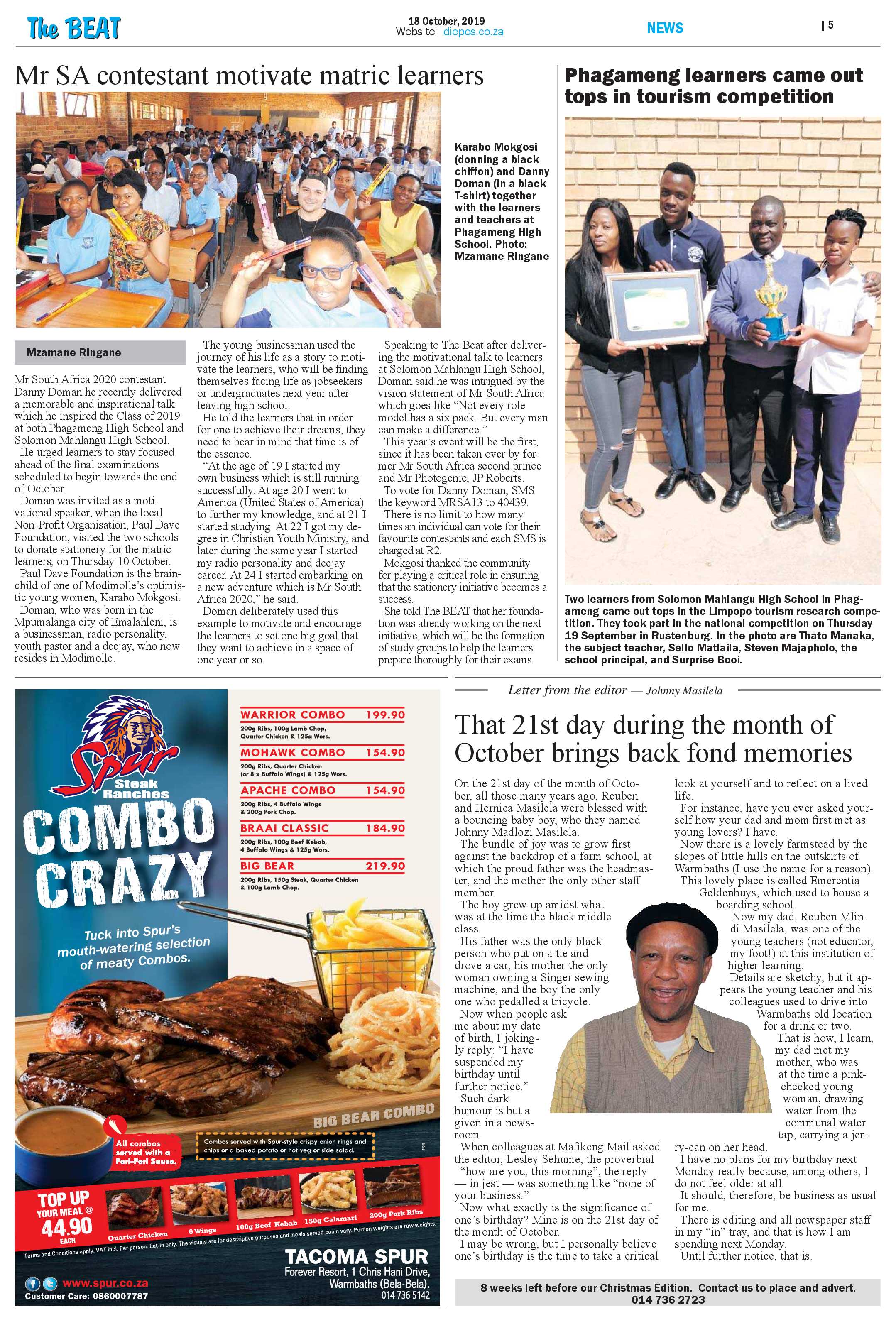 The Beat 18 October 2019 page 5