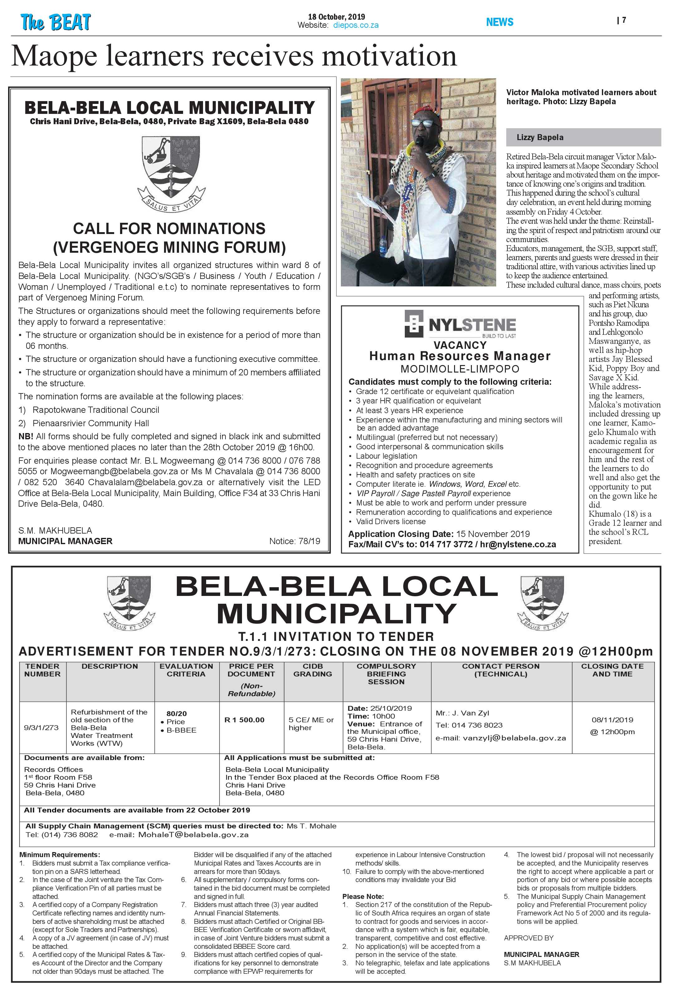 The Beat 18 October 2019 page 7