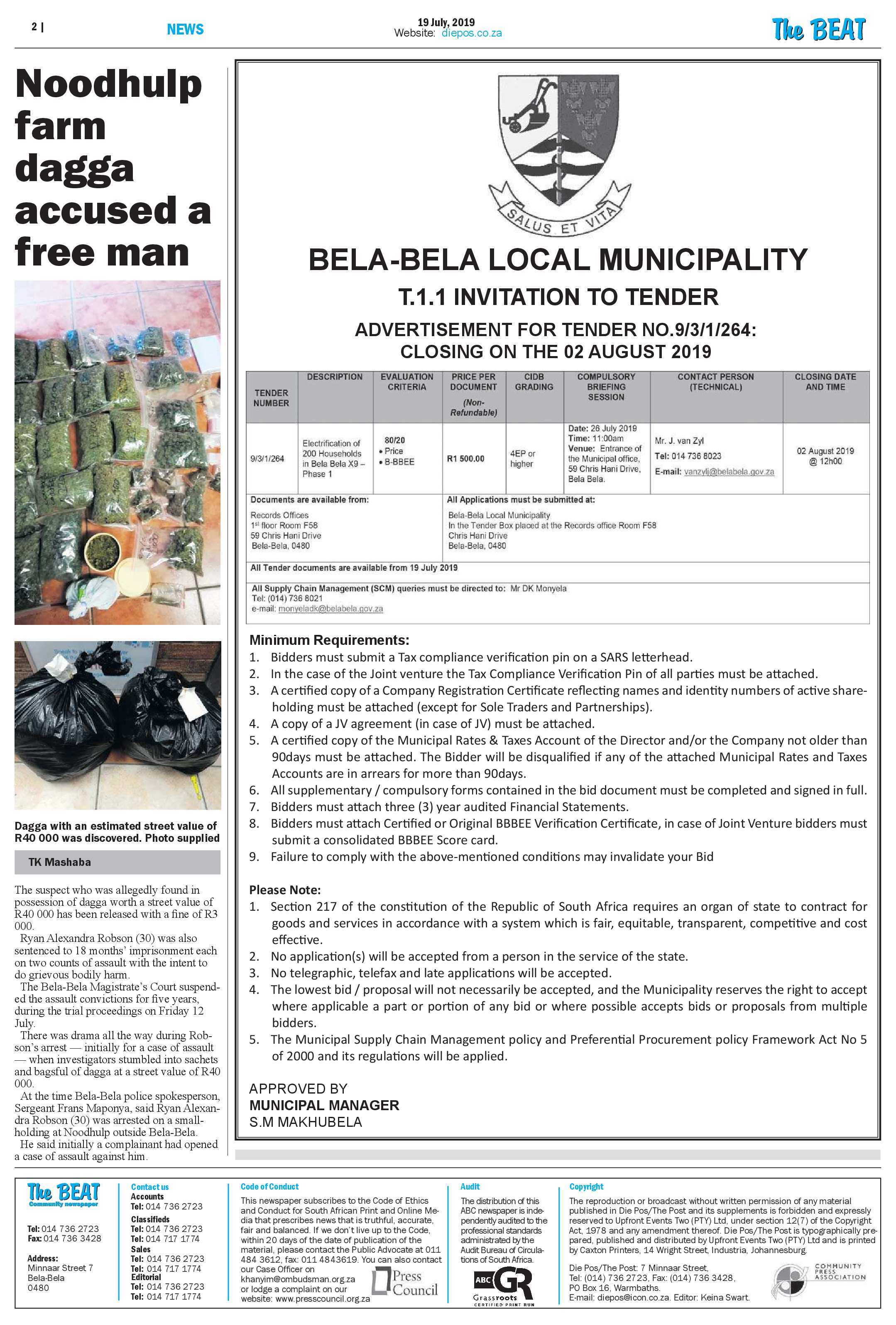 The Beat 19 July 2019 page 2