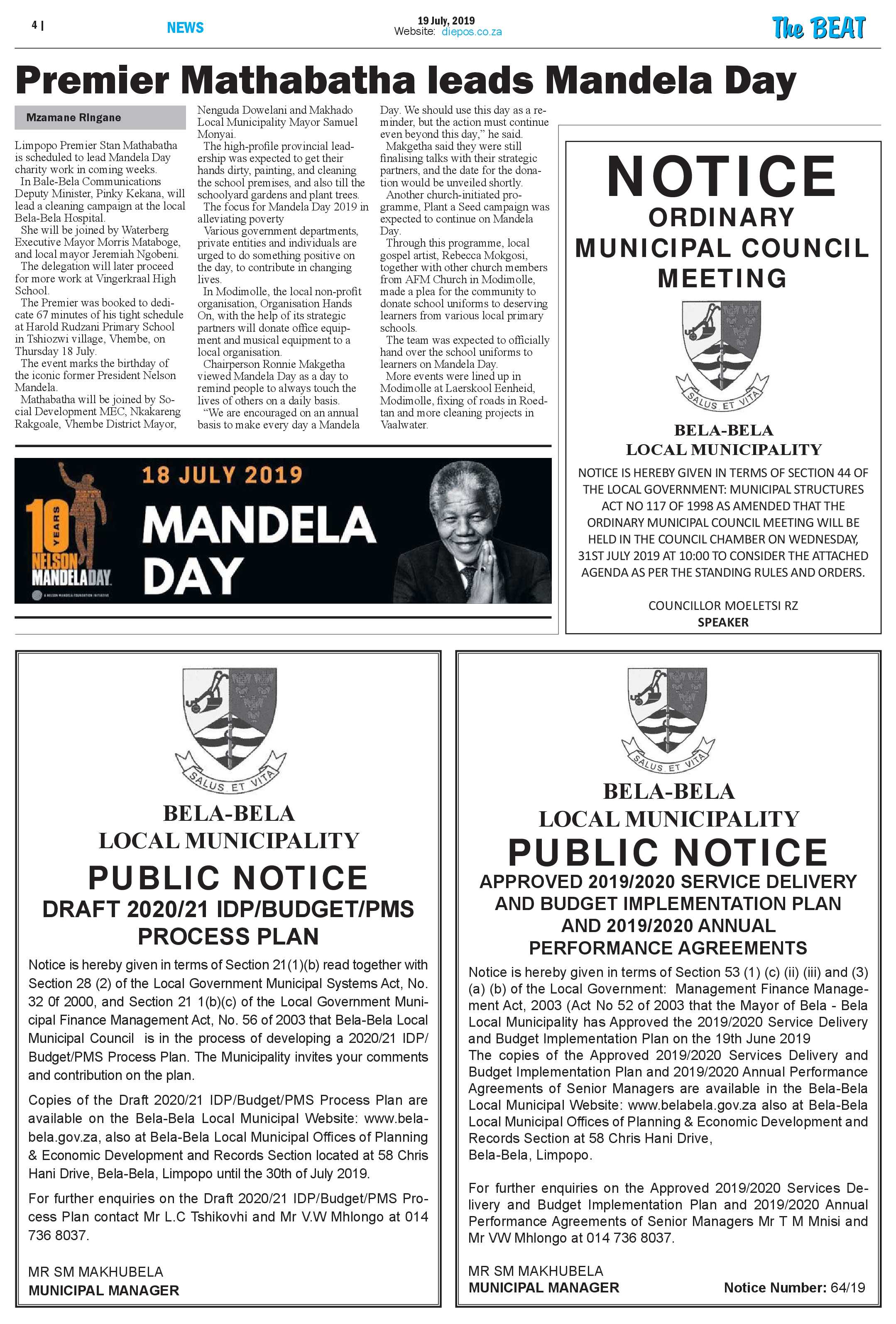 The Beat 19 July 2019 page 4