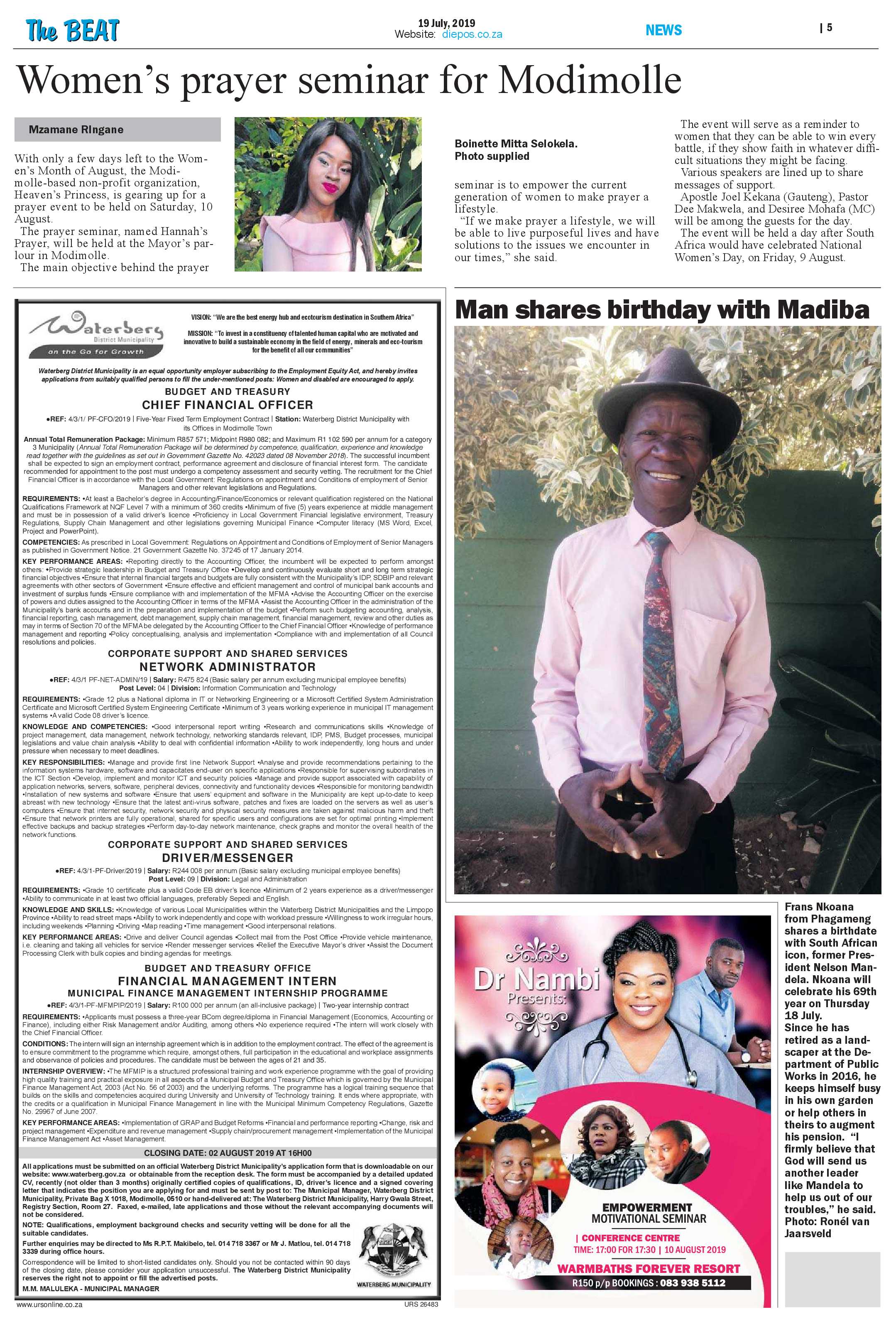 The Beat 19 July 2019 page 5