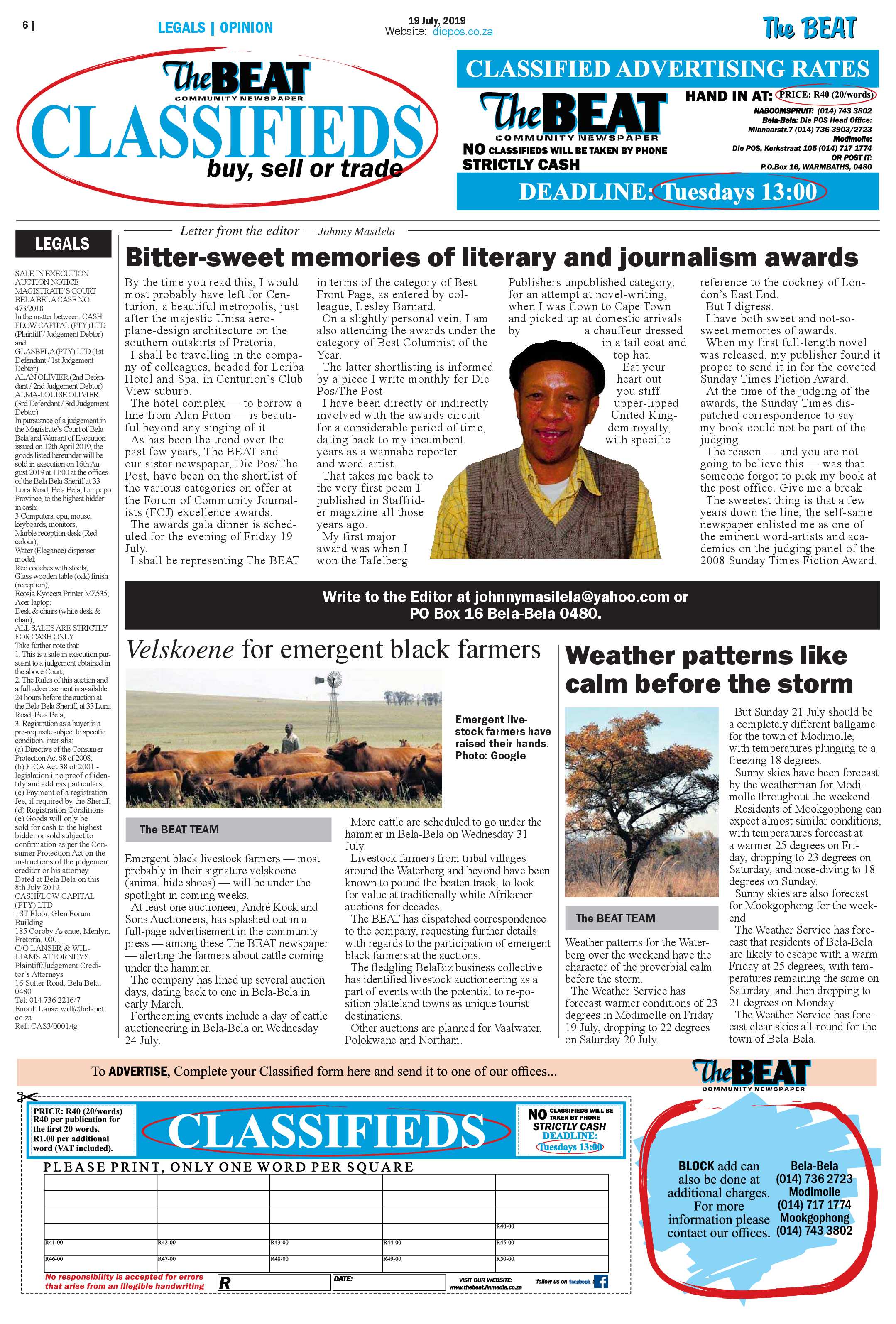 The Beat 19 July 2019 page 6