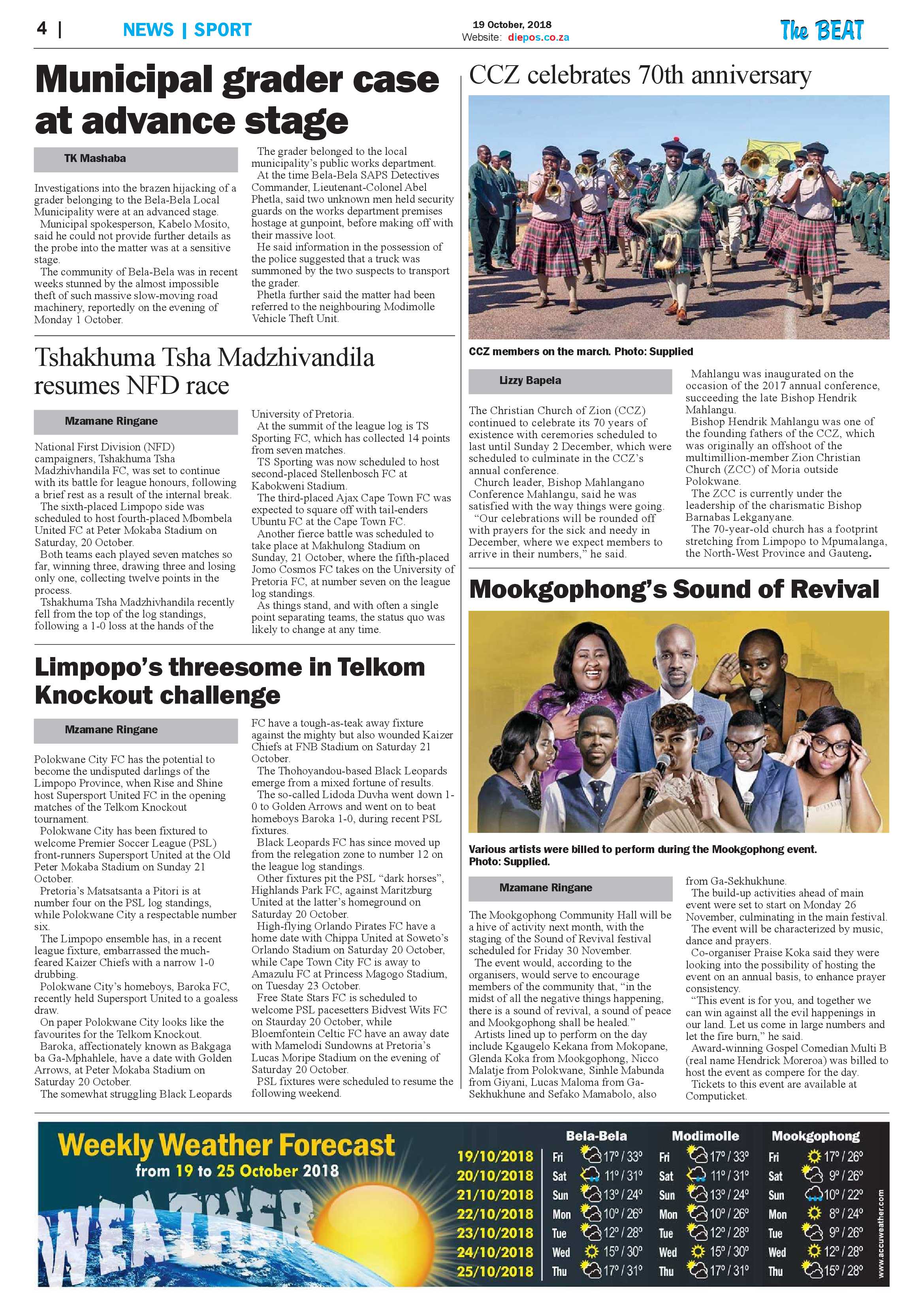 The Beat 19 October 2018 page 4