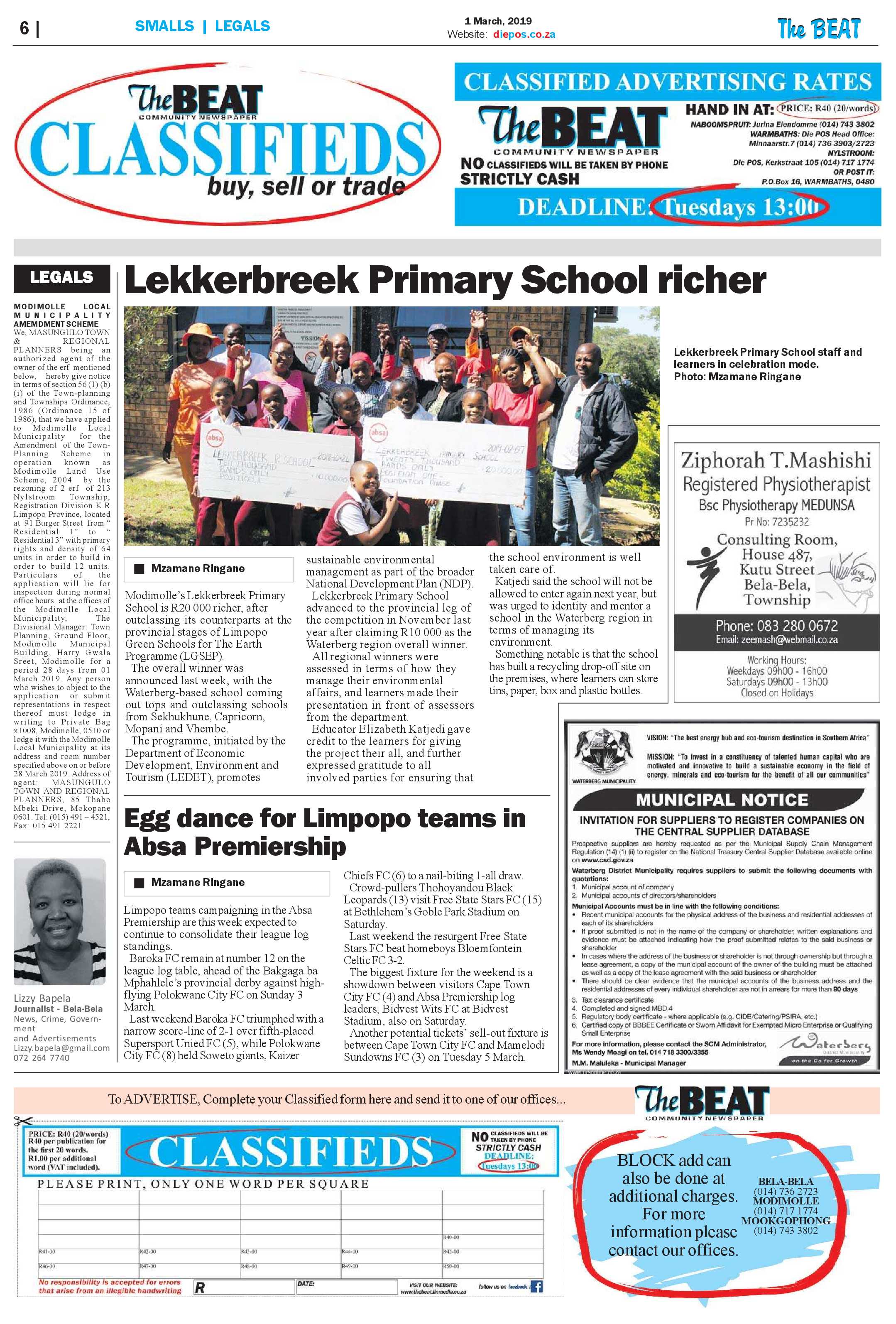 The Beat 1 March 2019 page 6