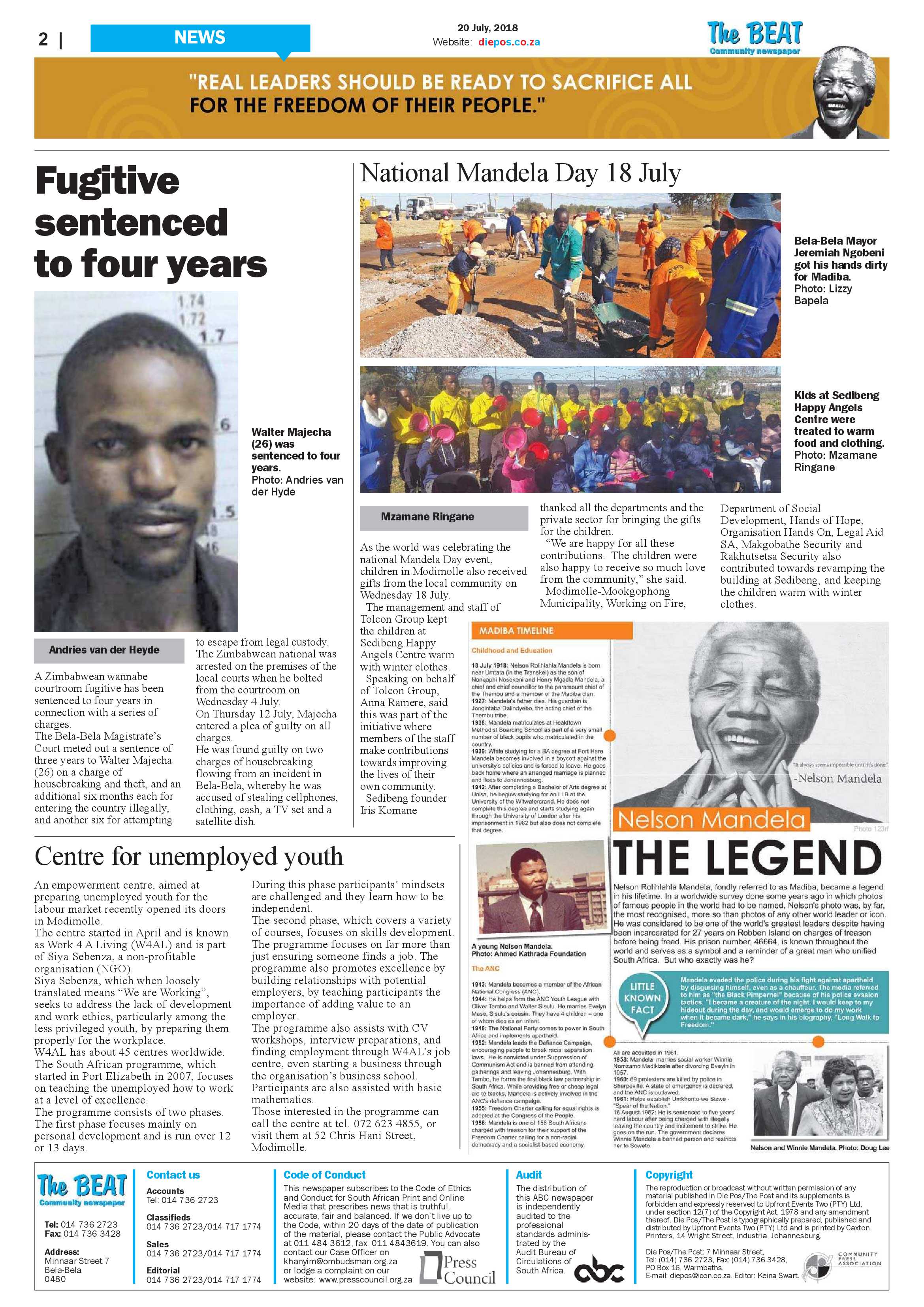 The Beat 20 July 2018 page 2