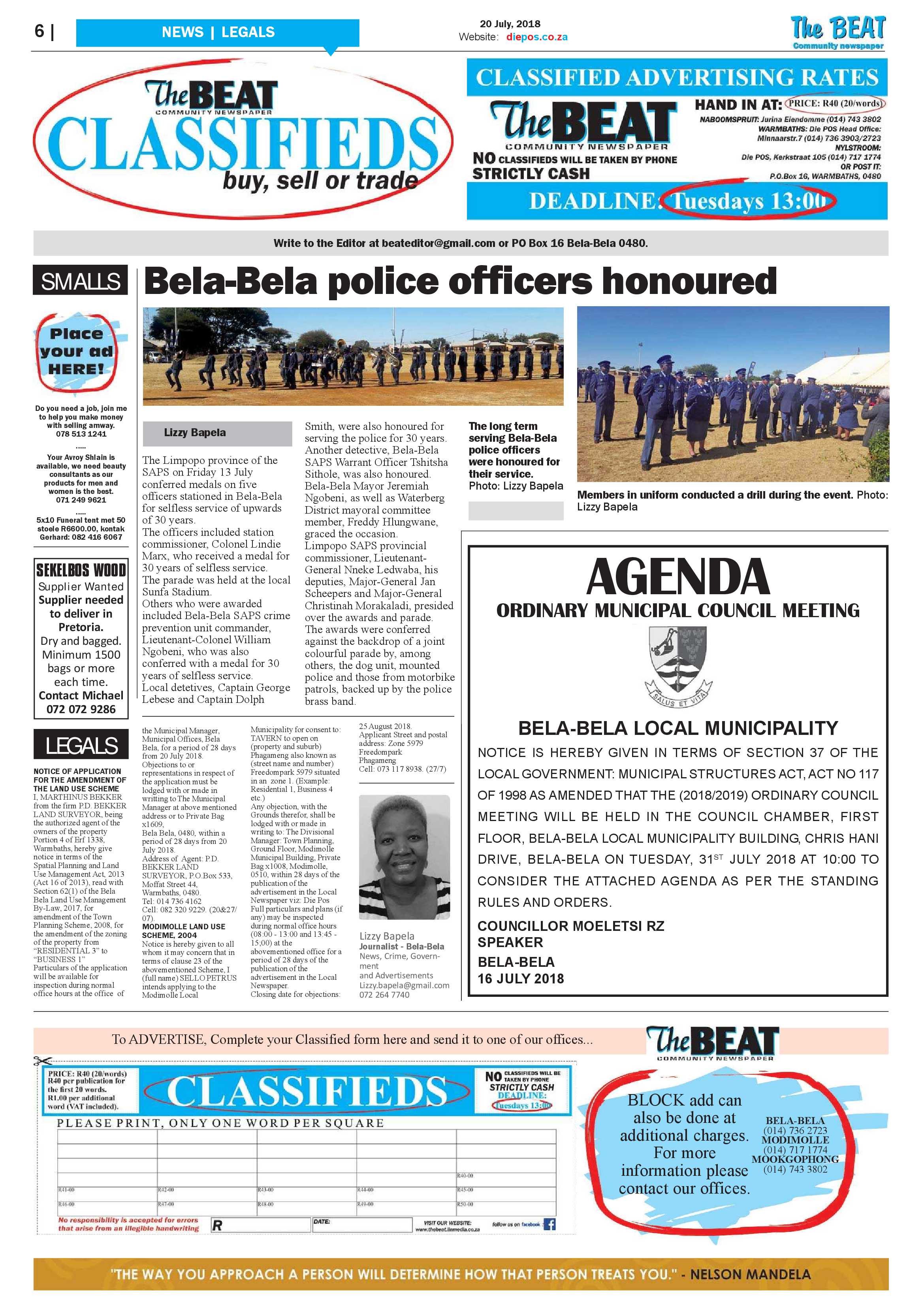 The Beat 20 July 2018 page 6