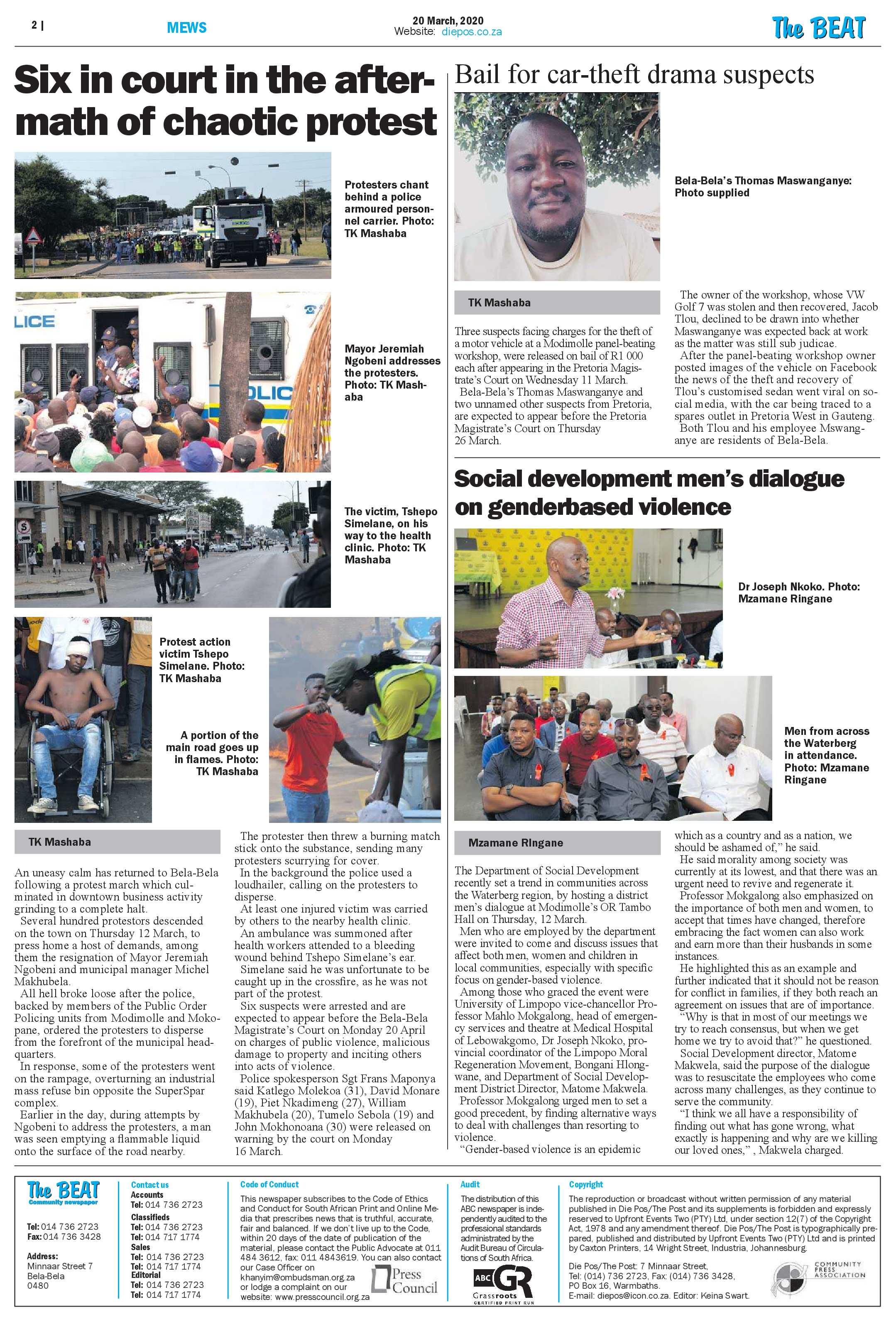 The Beat 20 March 2020 page 2