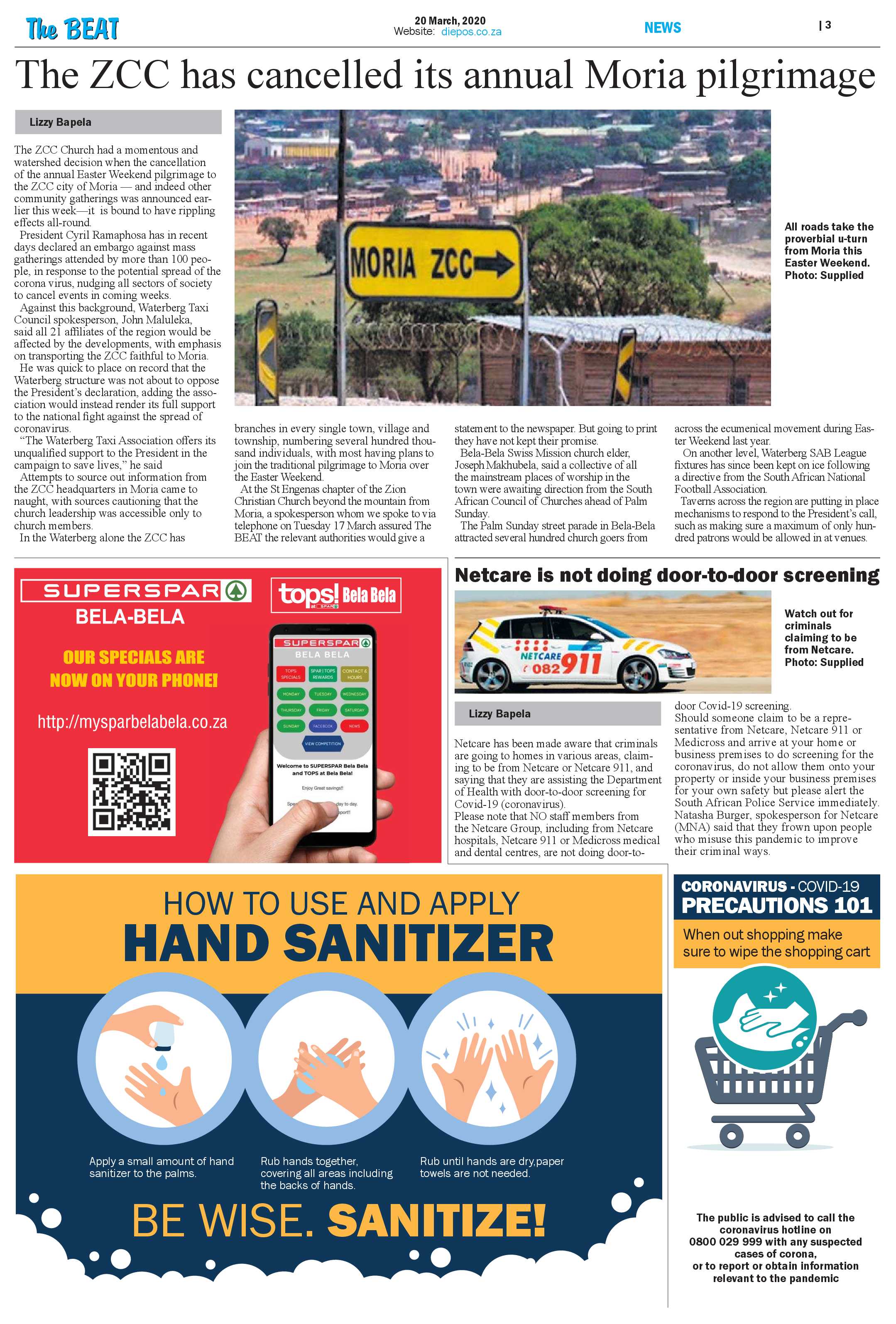 The Beat 20 March 2020 page 3