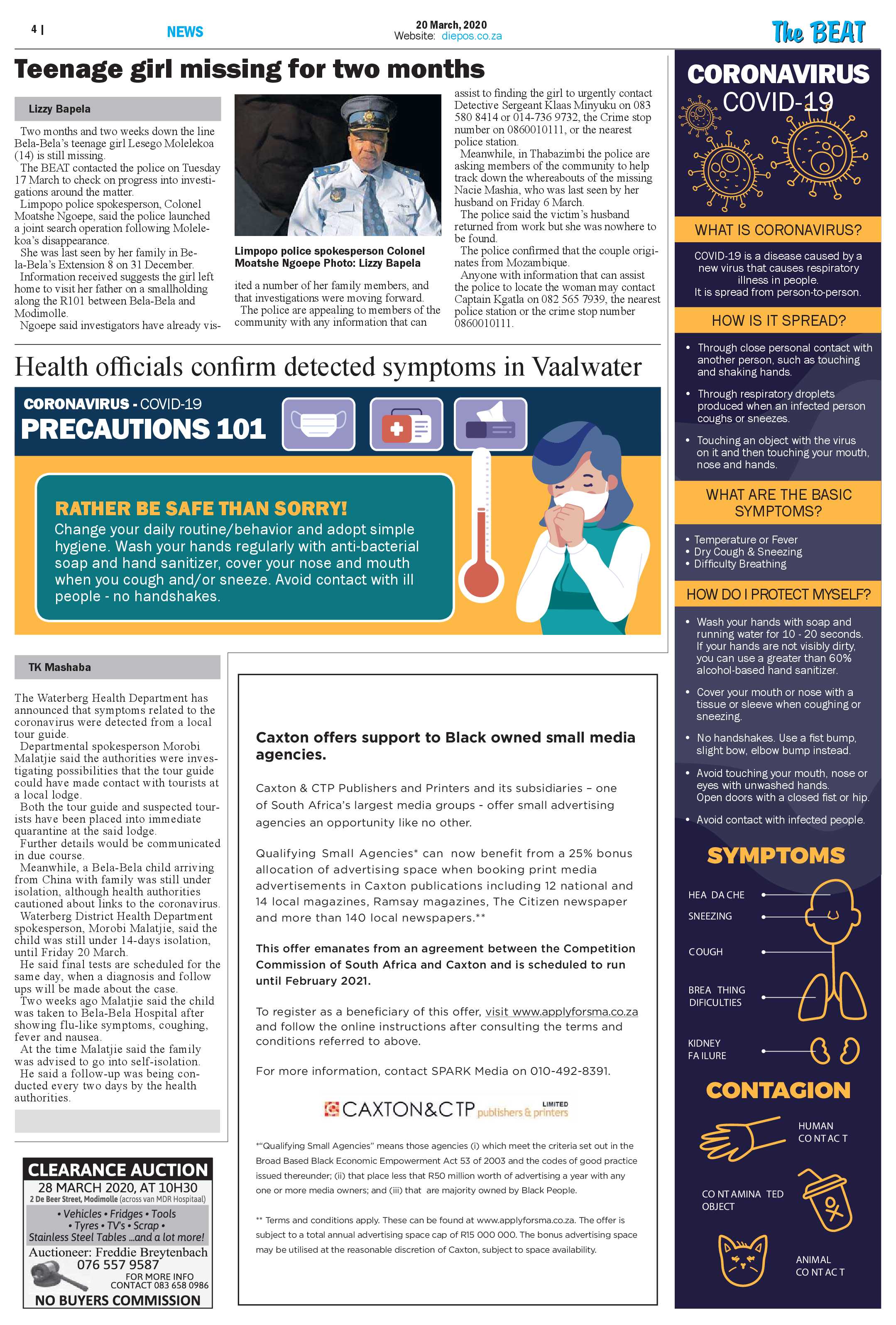 The Beat 20 March 2020 page 4