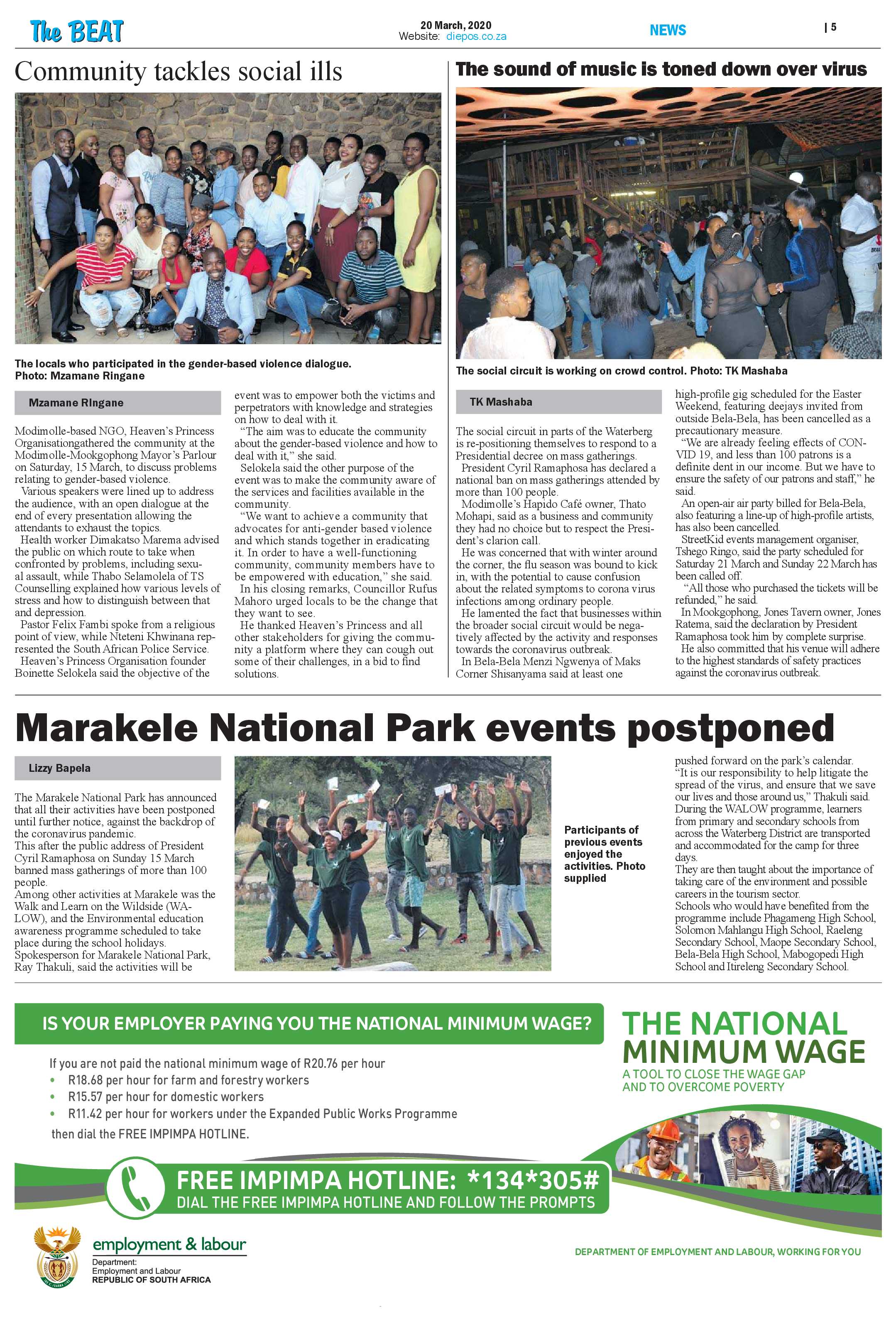 The Beat 20 March 2020 page 5