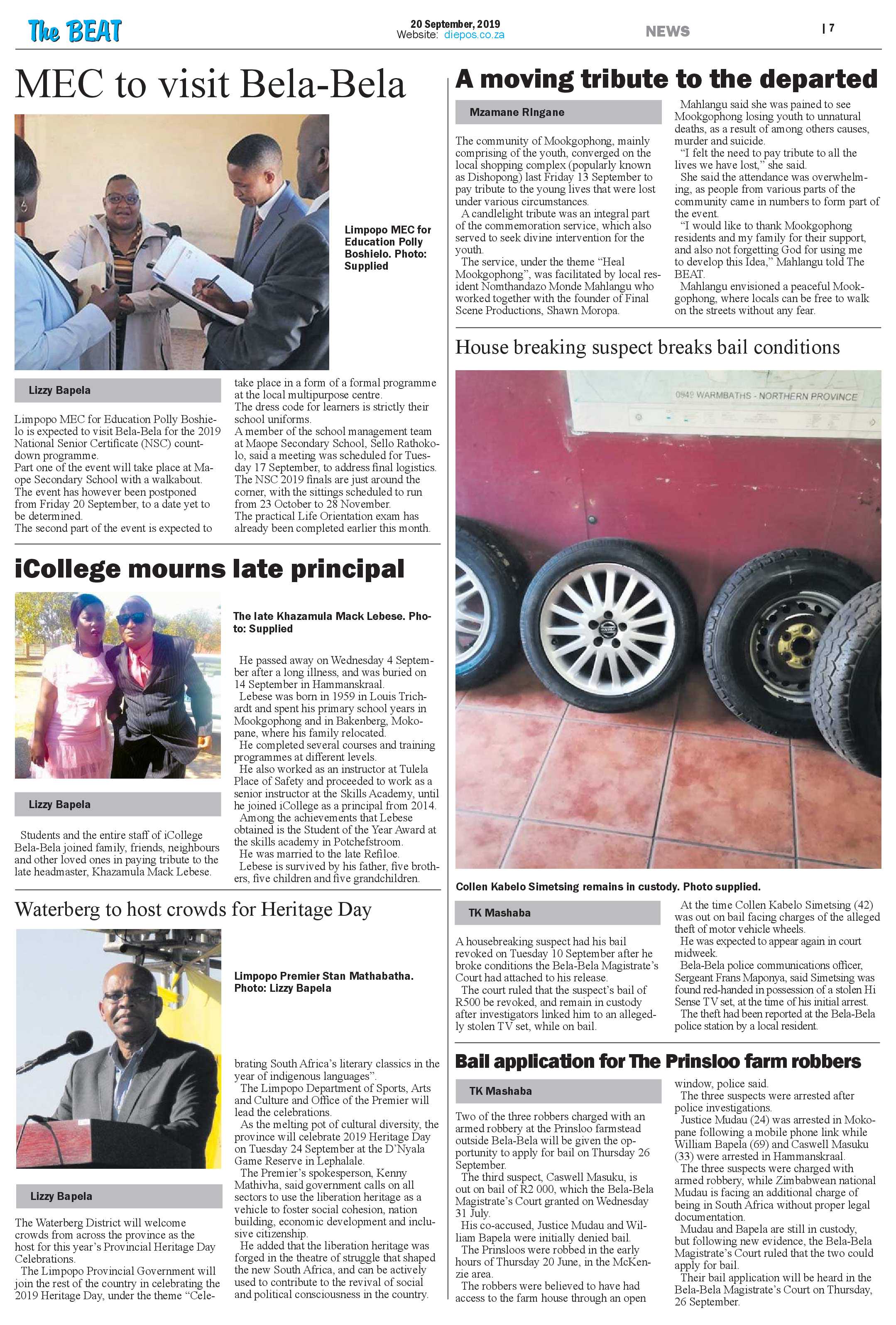 The Beat 20 September 2019 page 7