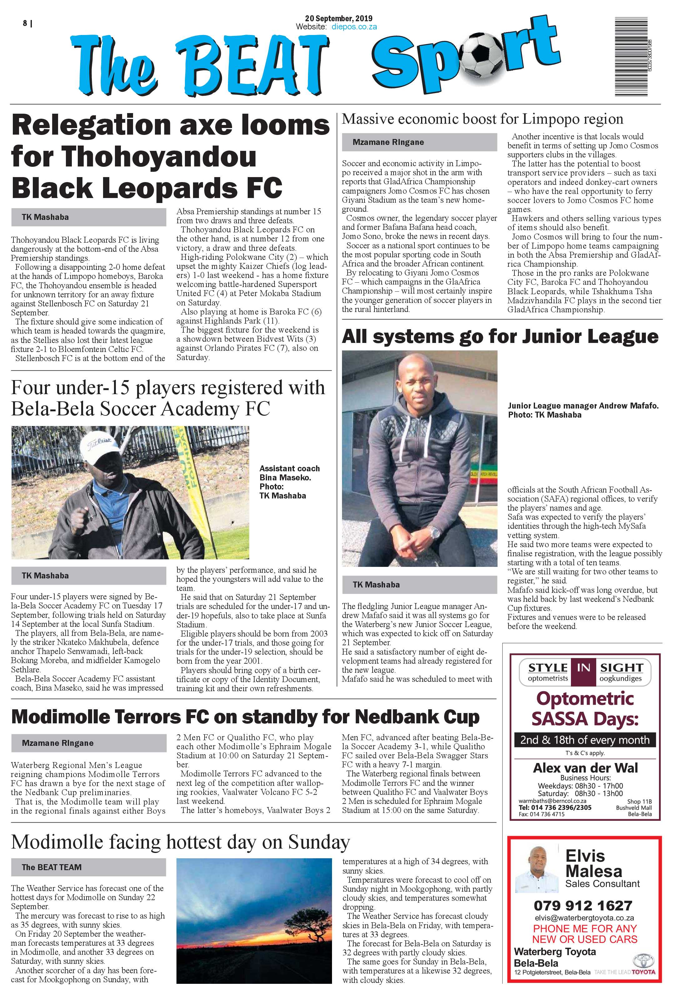 The Beat 20 September 2019 page 8