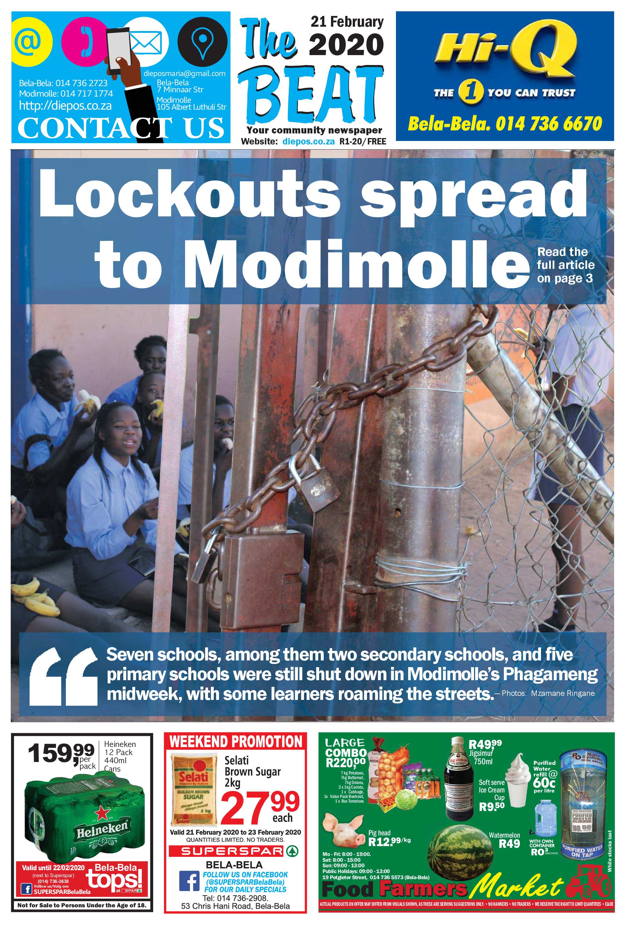 The Beat 21 February 2020 page 1