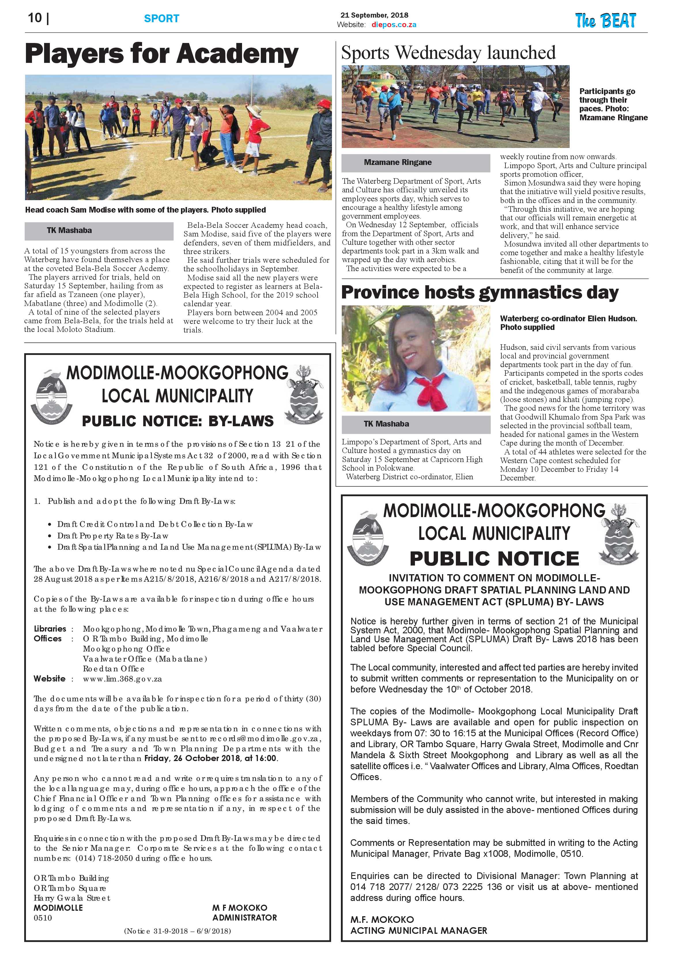 The Beat 21 September 2018 page 10