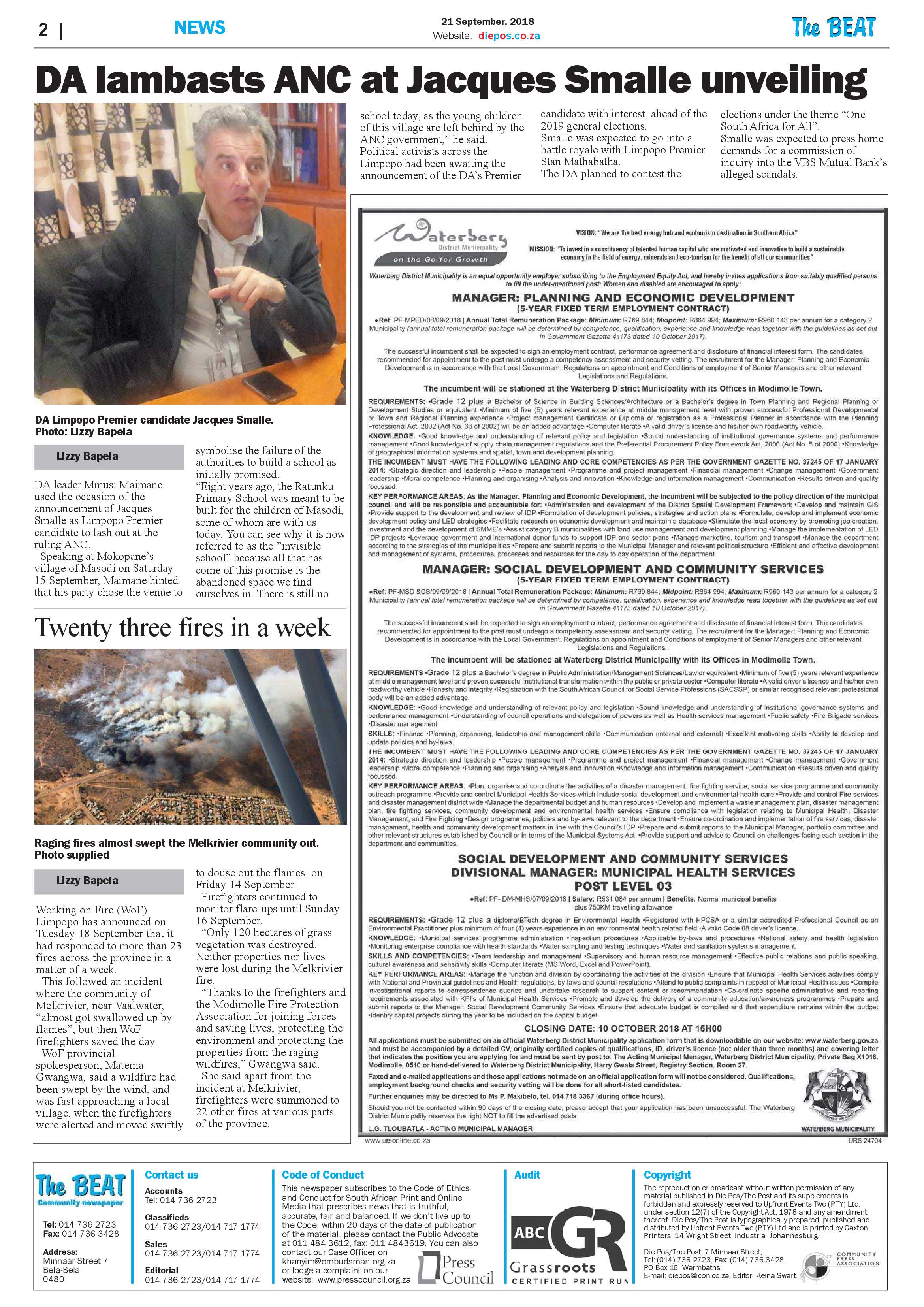 The Beat 21 September 2018 page 2