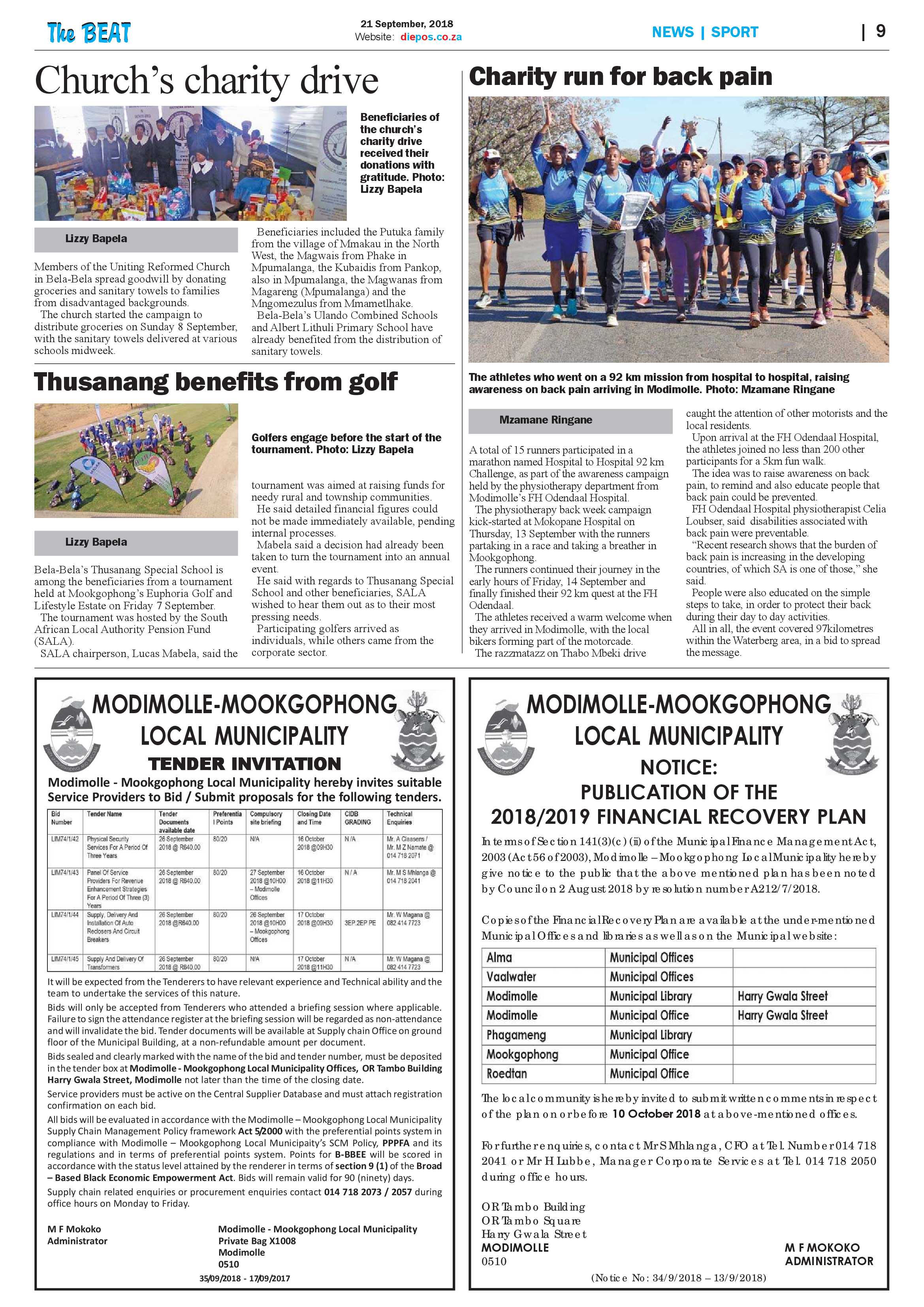 The Beat 21 September 2018 page 9