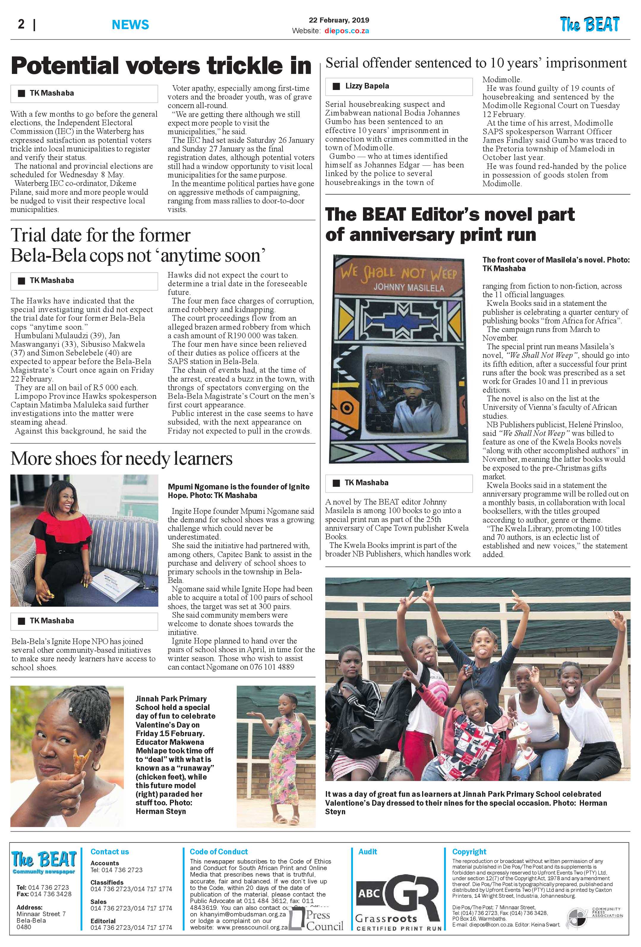 The Beat 22 February 2019 page 2