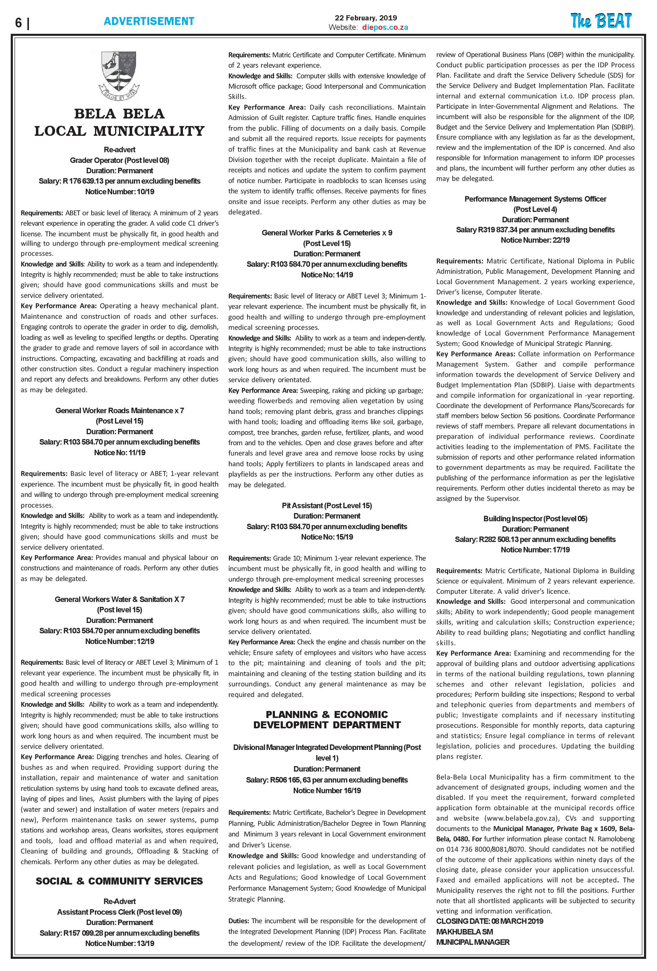 The Beat 22 February 2019 page 6