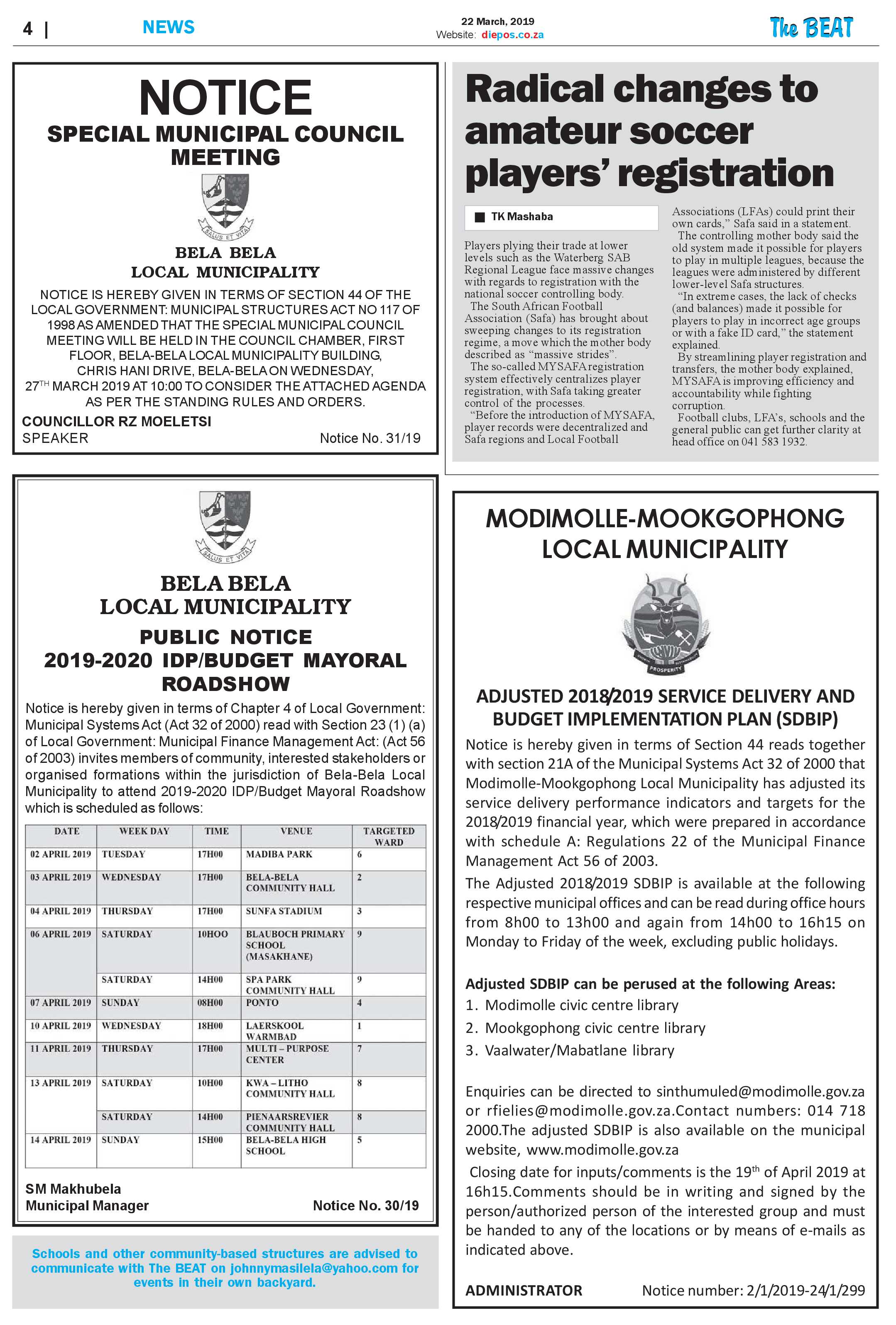 The Beat 22 March 2019 page 4