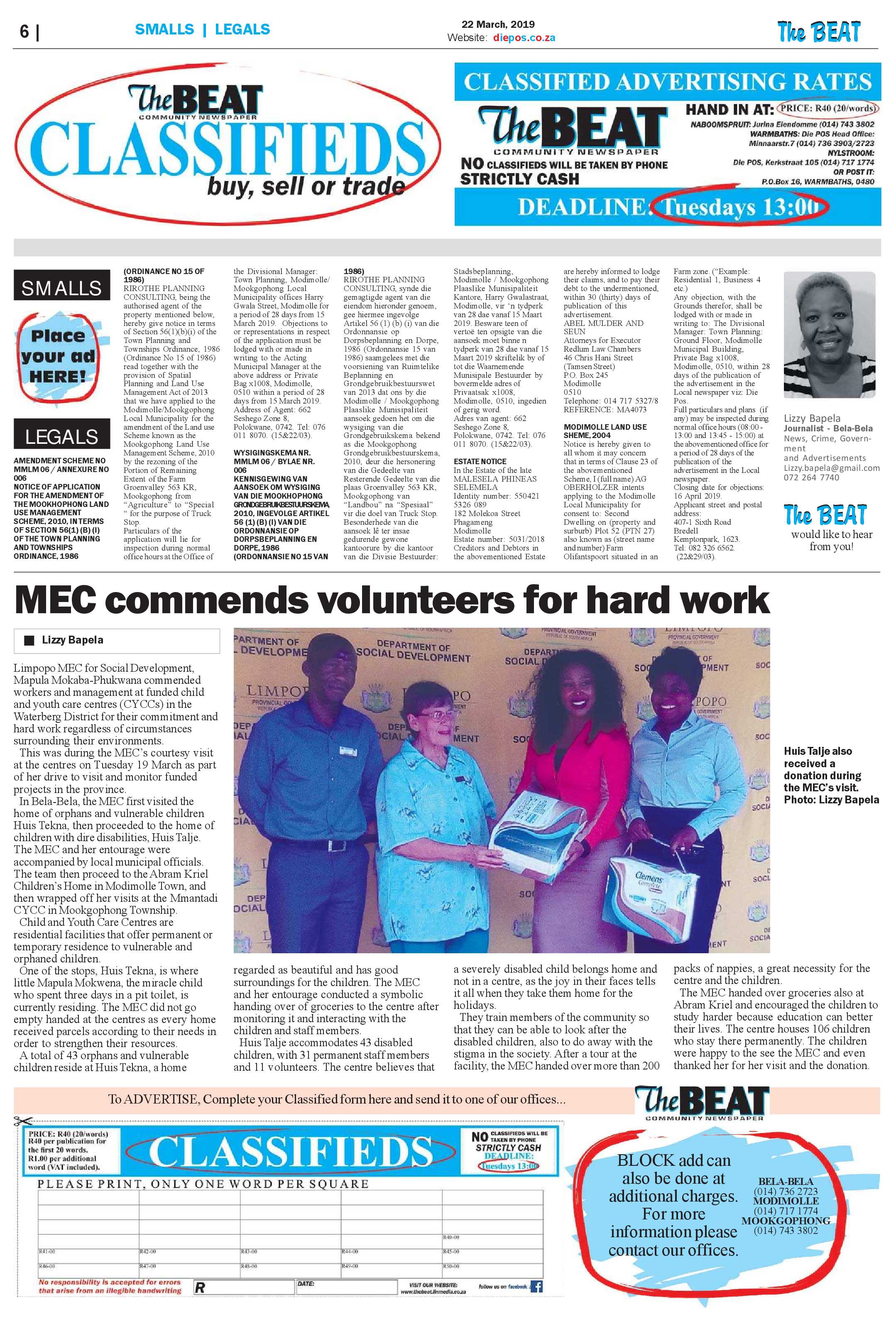 The Beat 22 March 2019 page 6