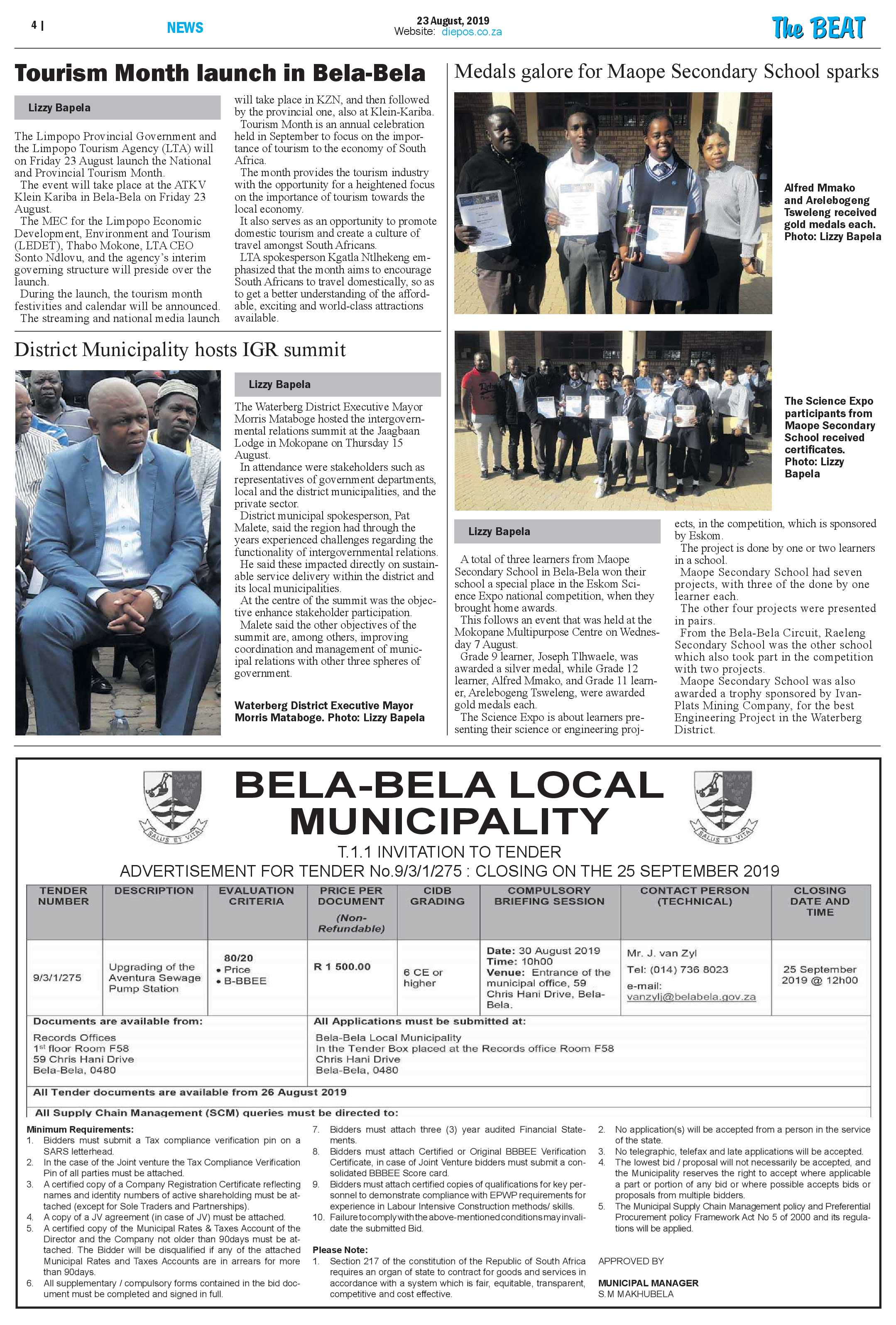 The Beat 23 August 2019 page 4