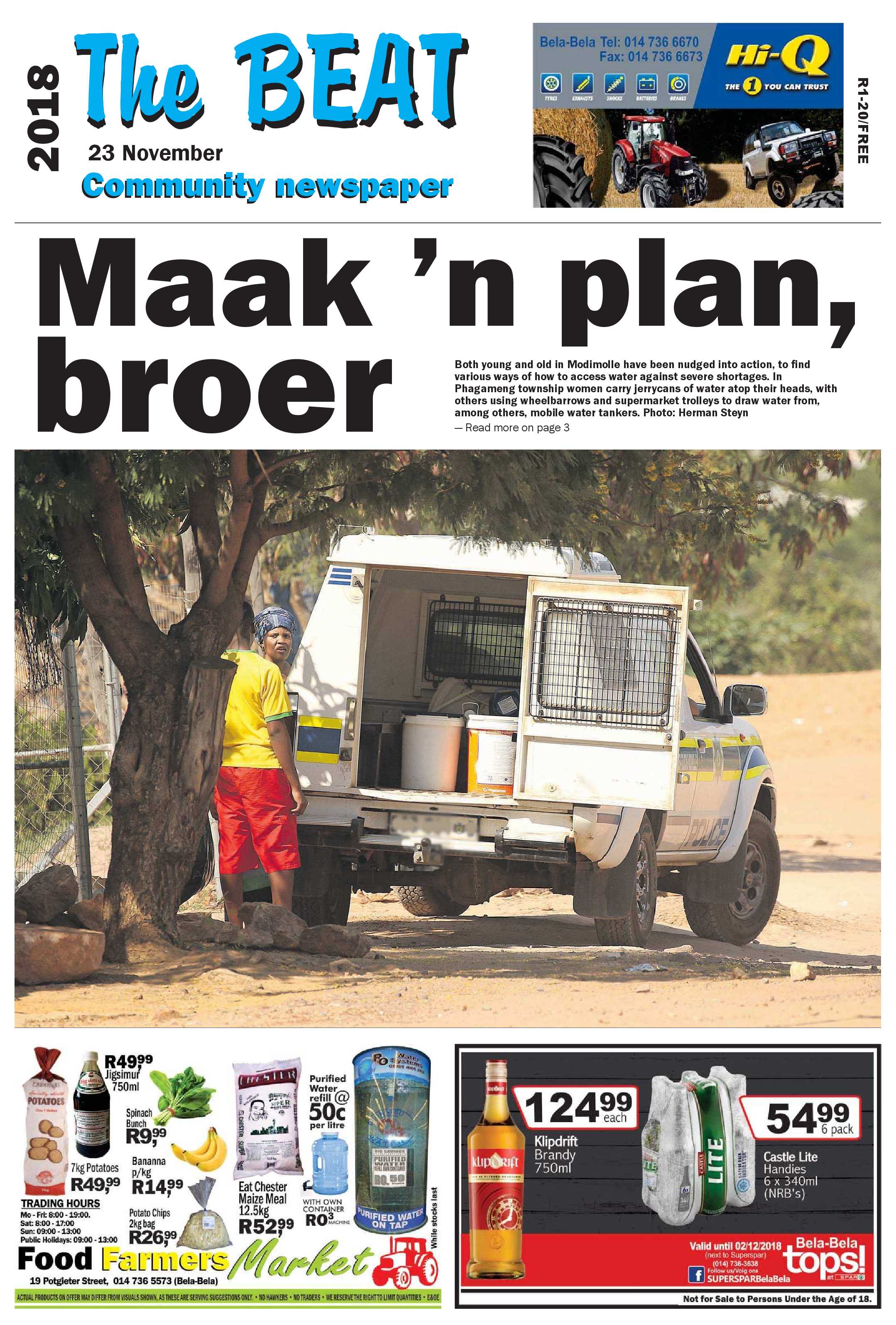 The Beat 23 November 2018 page 1