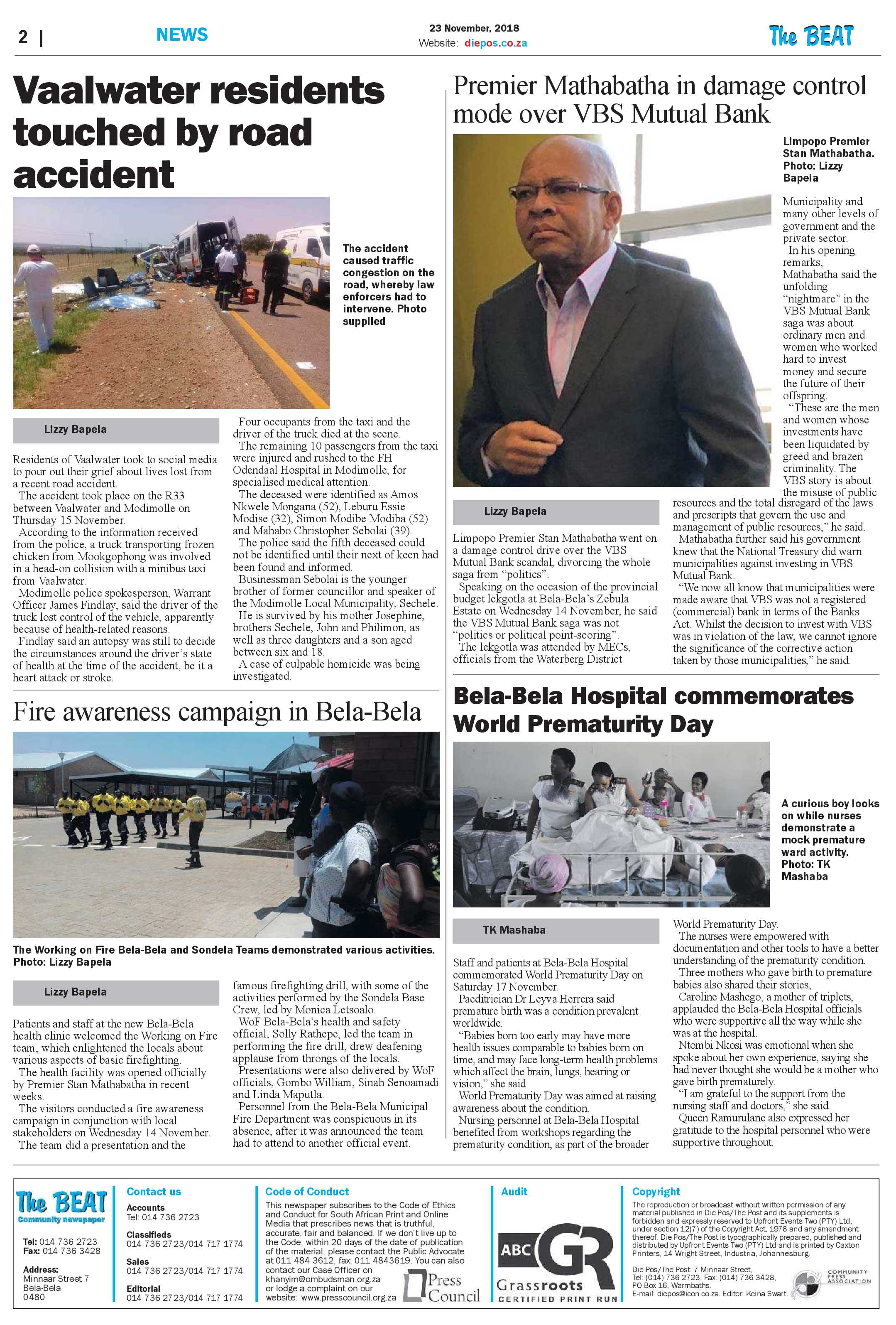 The Beat 23 November 2018 page 2