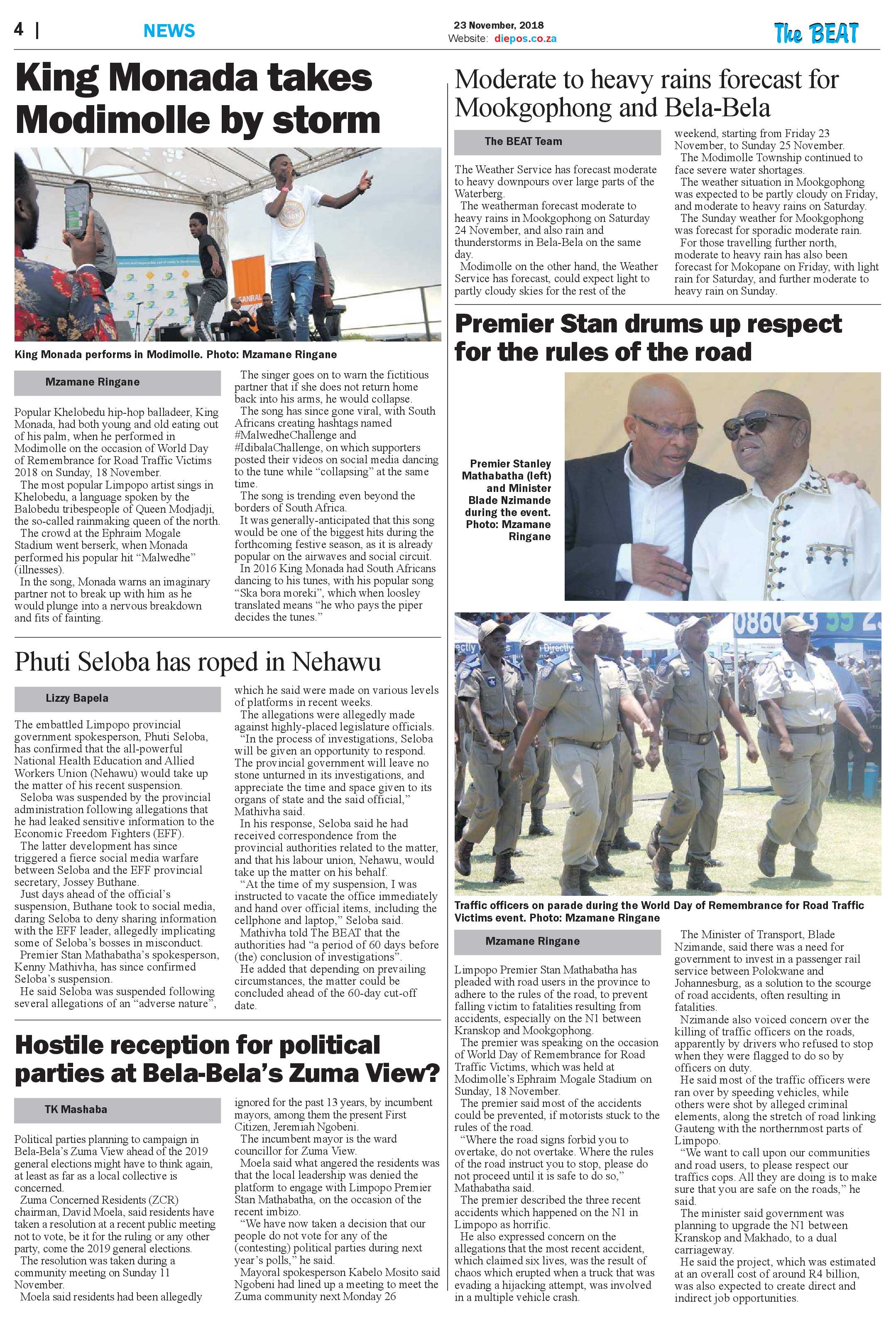 The Beat 23 November 2018 page 4