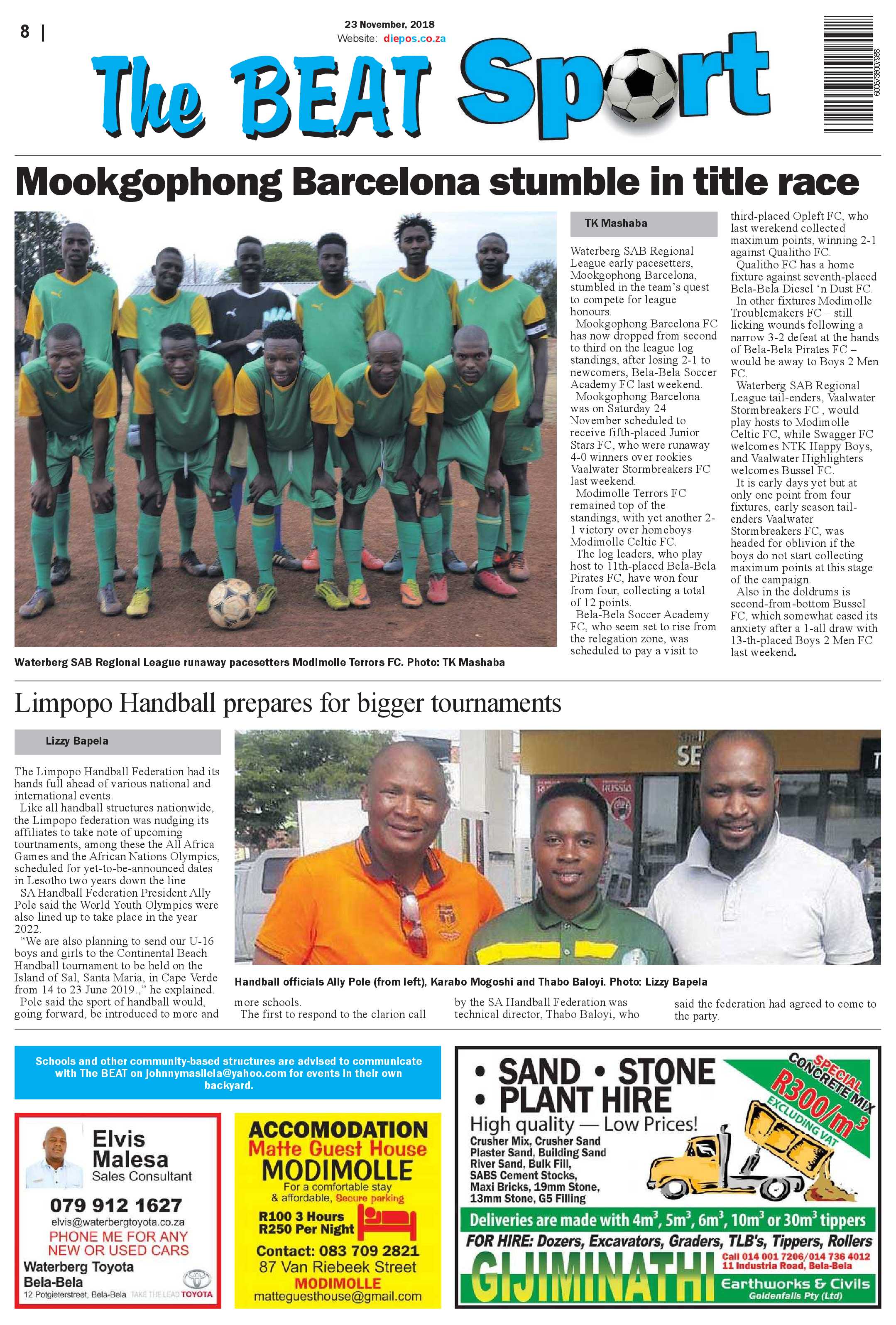 The Beat 23 November 2018 page 8