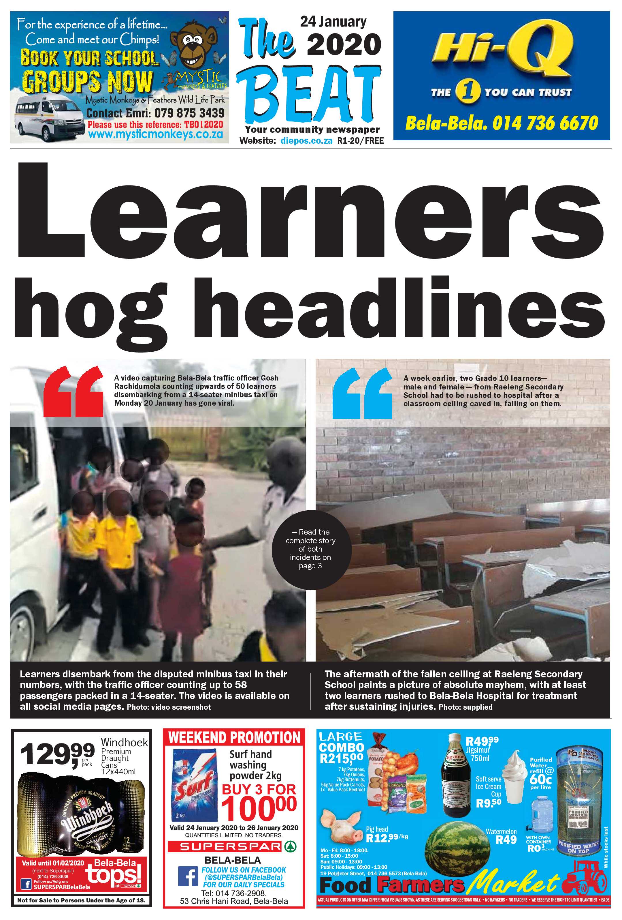 The Beat 24 January 2020 page 1
