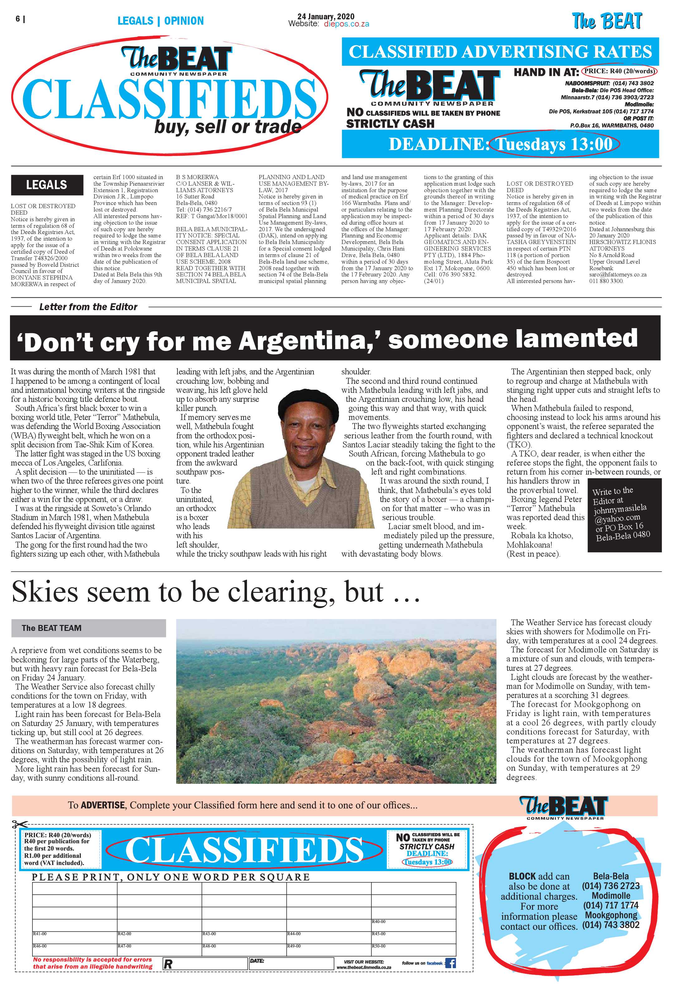 The Beat 24 January 2020 page 6