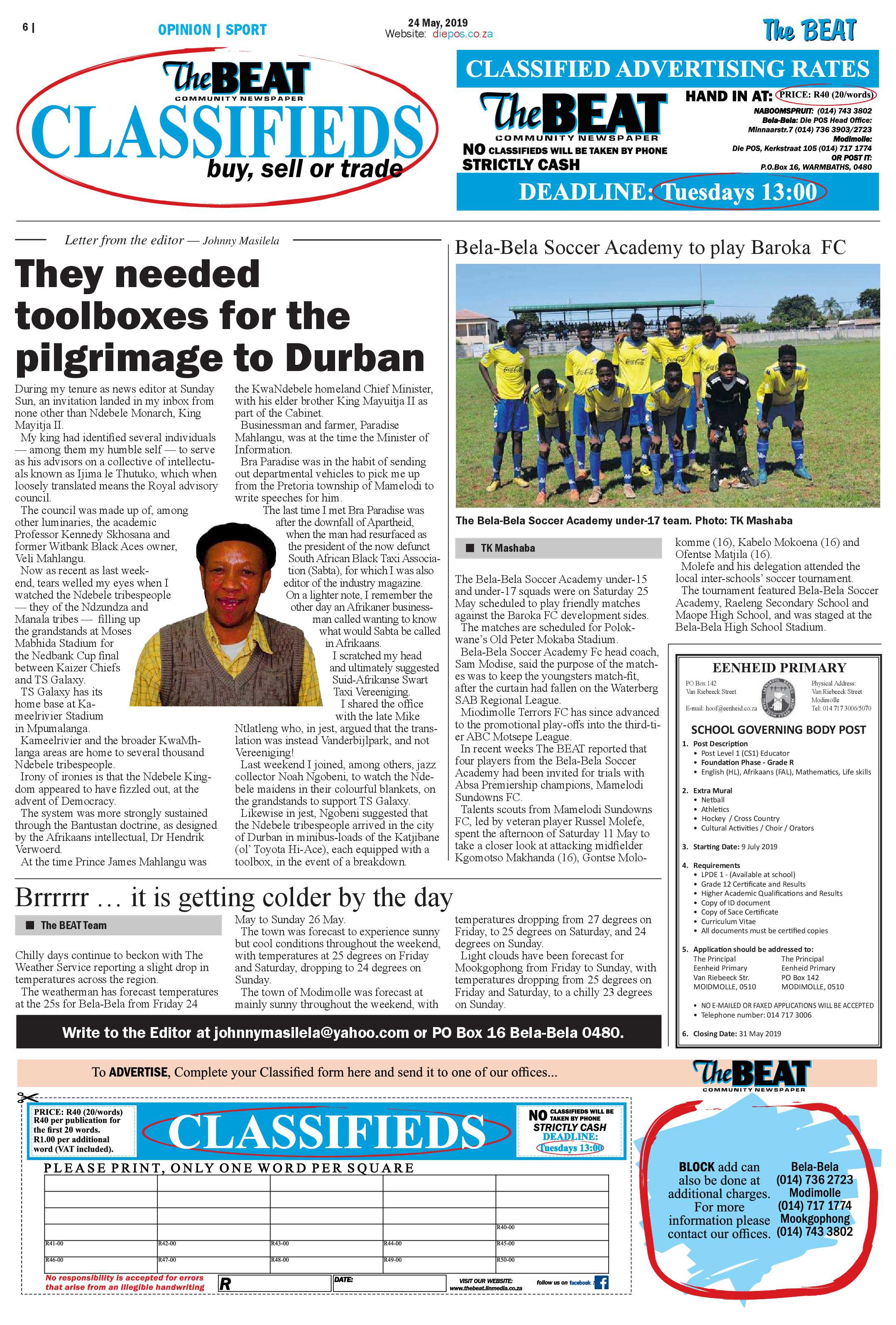 The Beat 24 May 2019 page 6