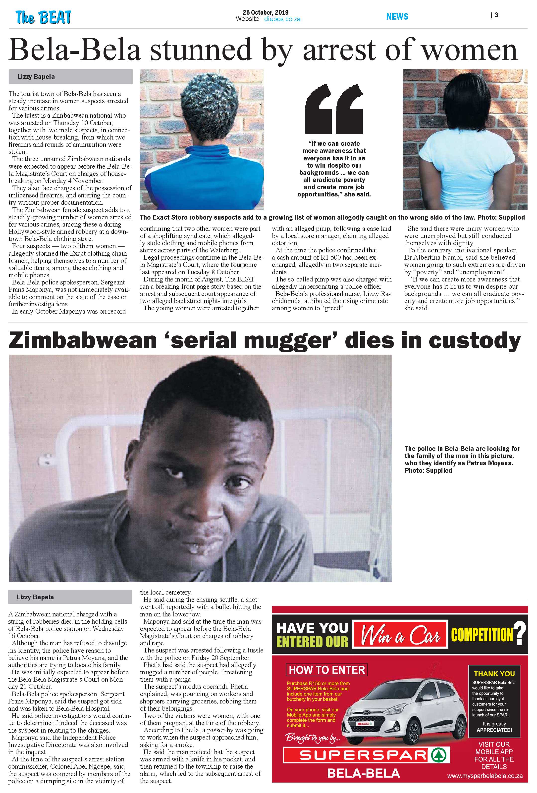 The Beat 25 October 2019 page 3