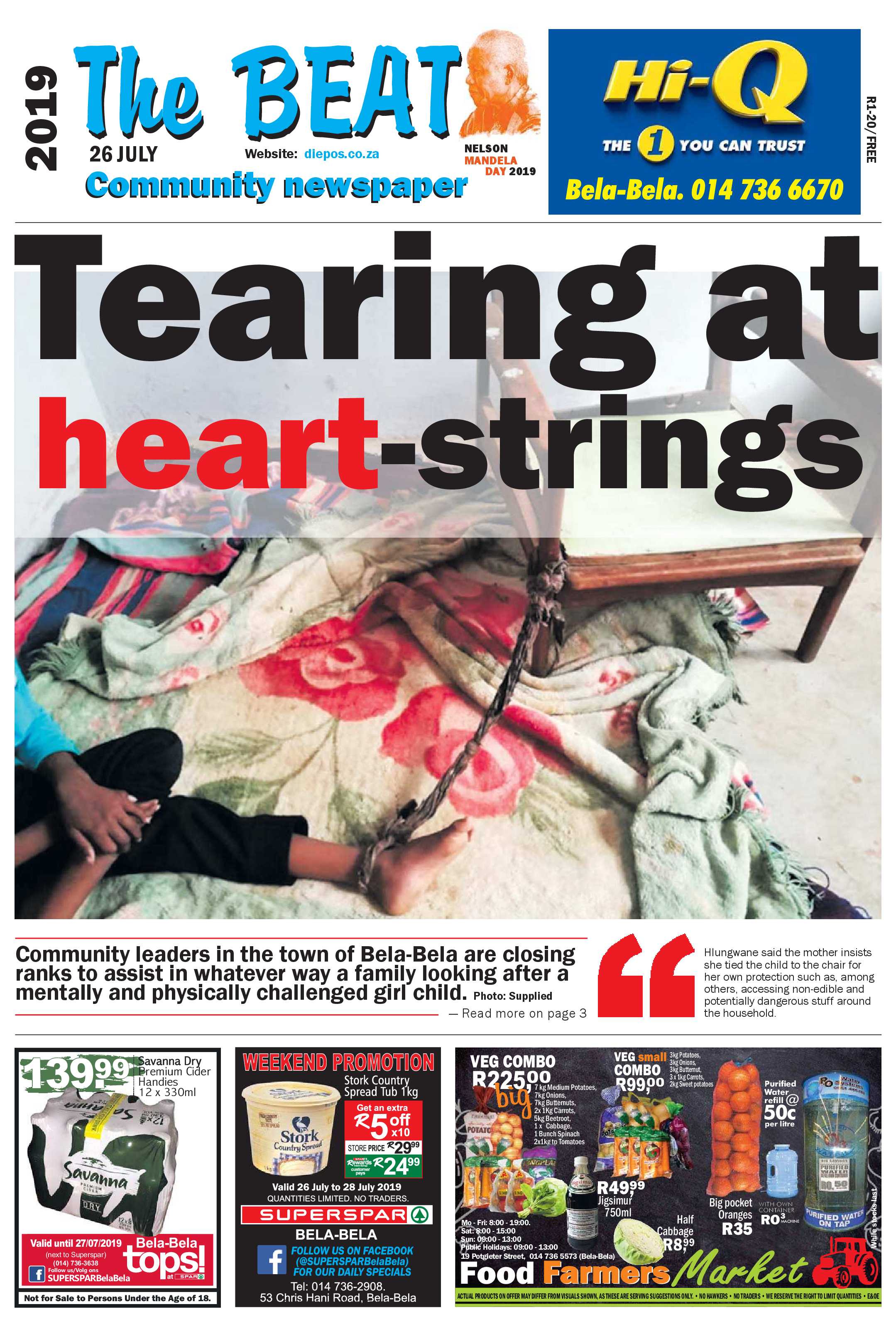 The Beat 26 July 2019 page 1