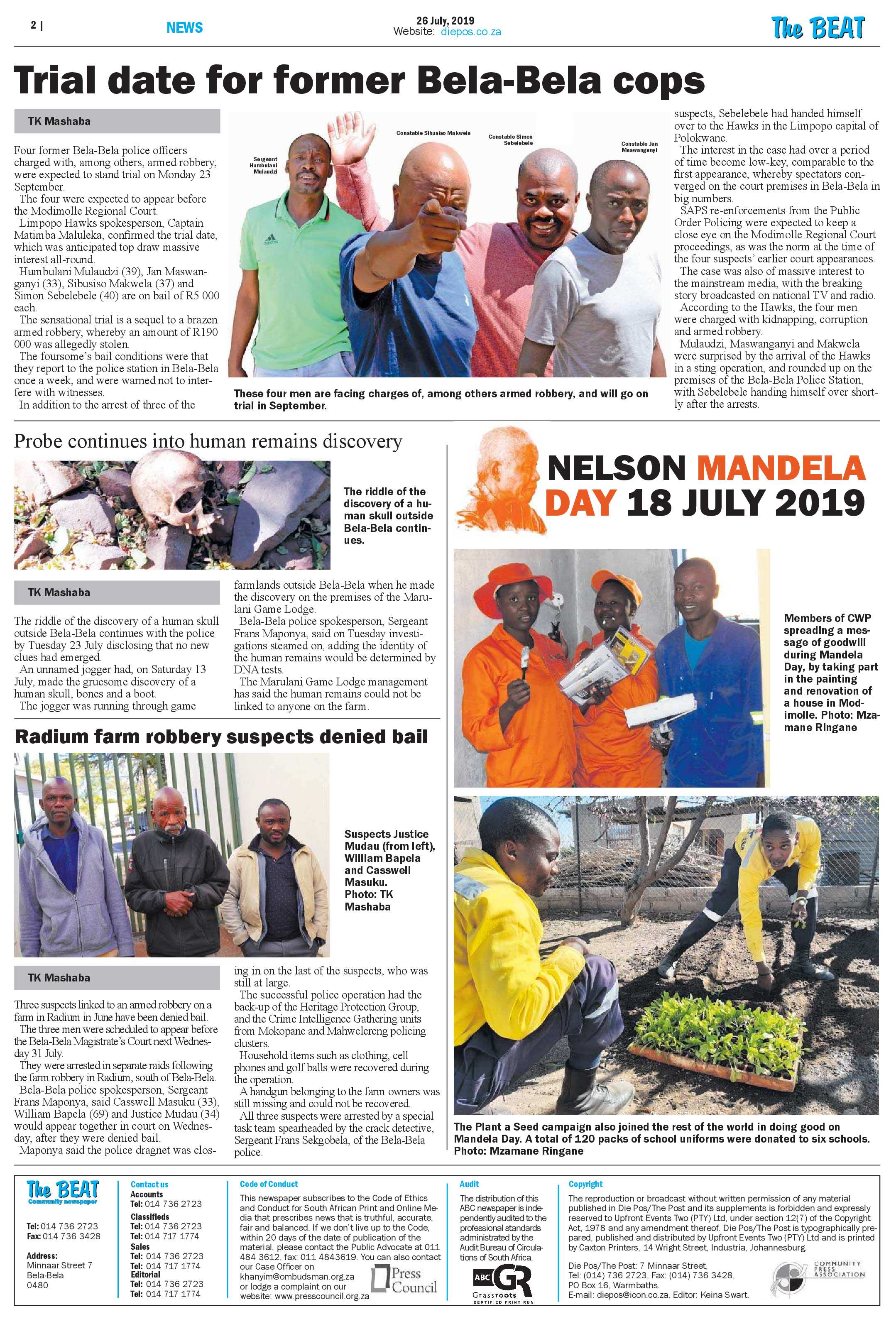 The Beat 26 July 2019 page 2