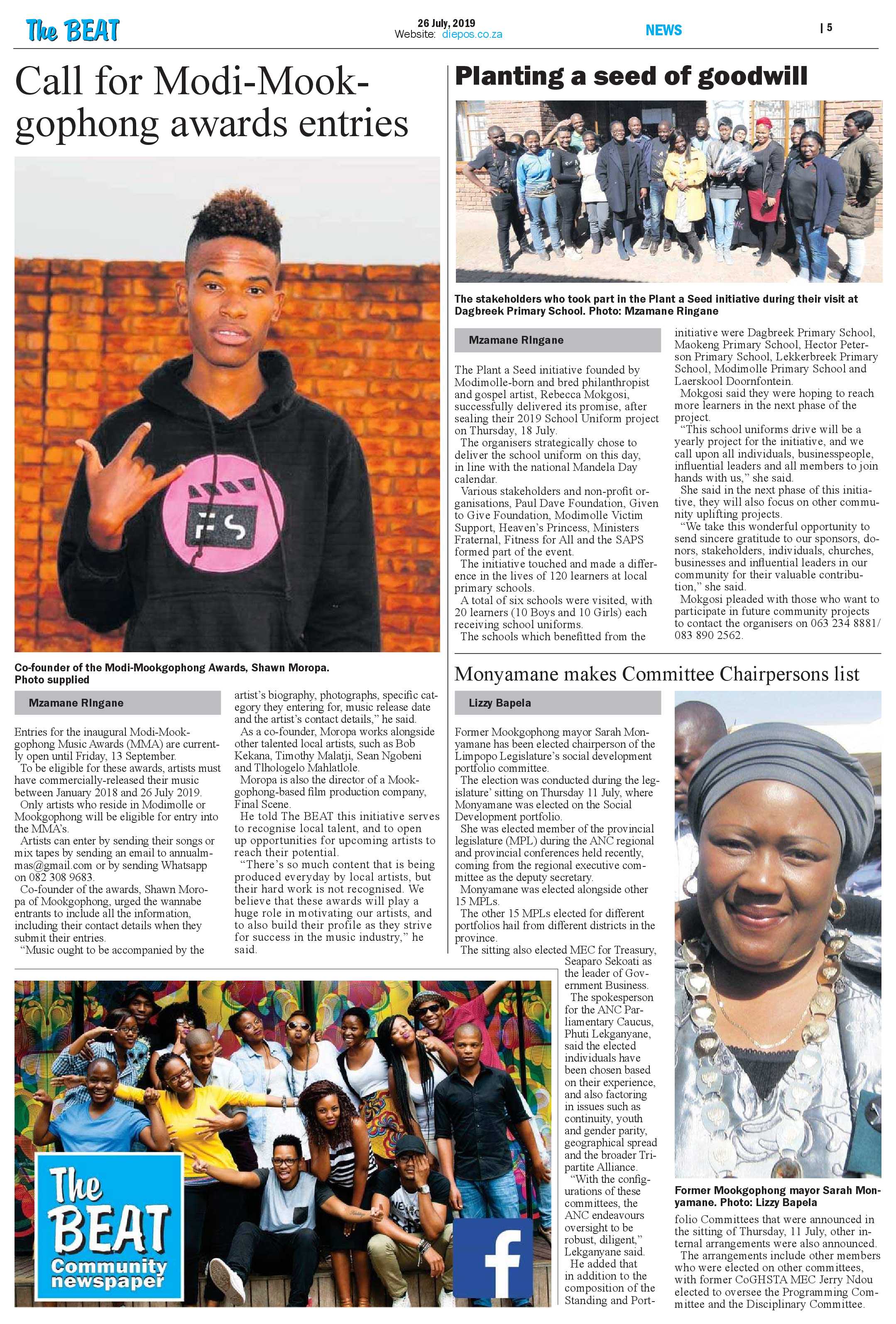 The Beat 26 July 2019 page 5