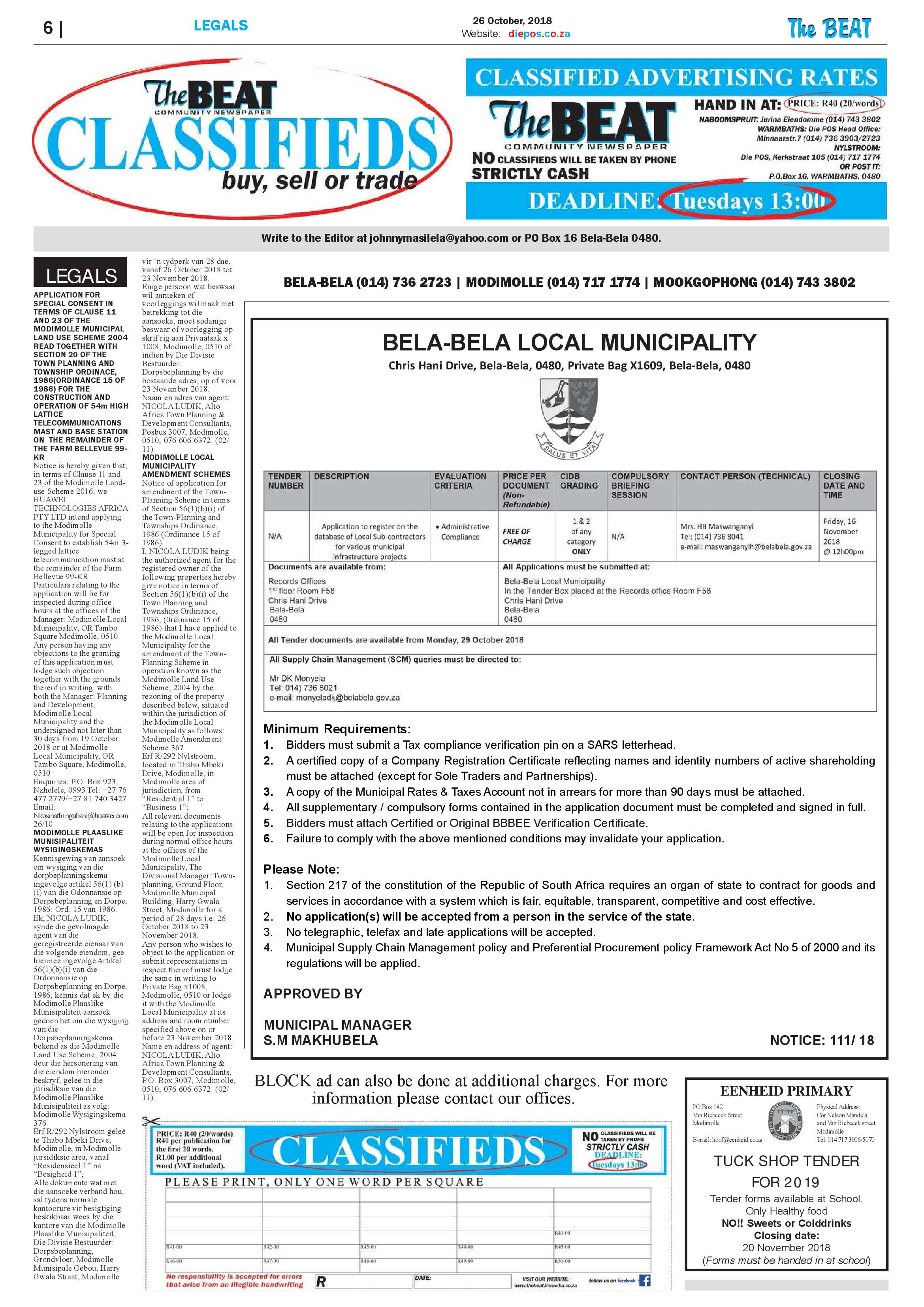 The Beat 26 October 2018 page 6