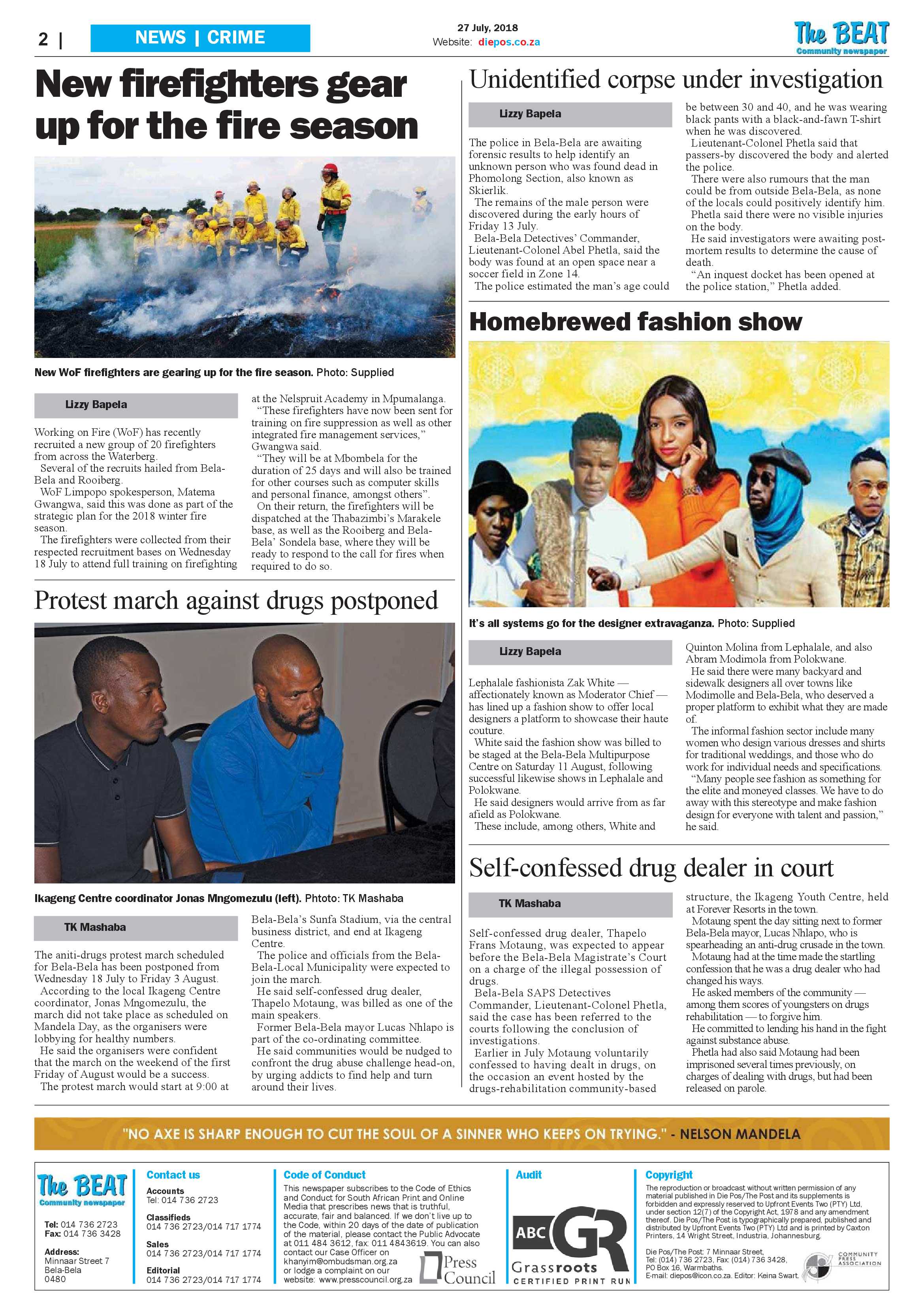 The Beat 27 July 2018 page 2