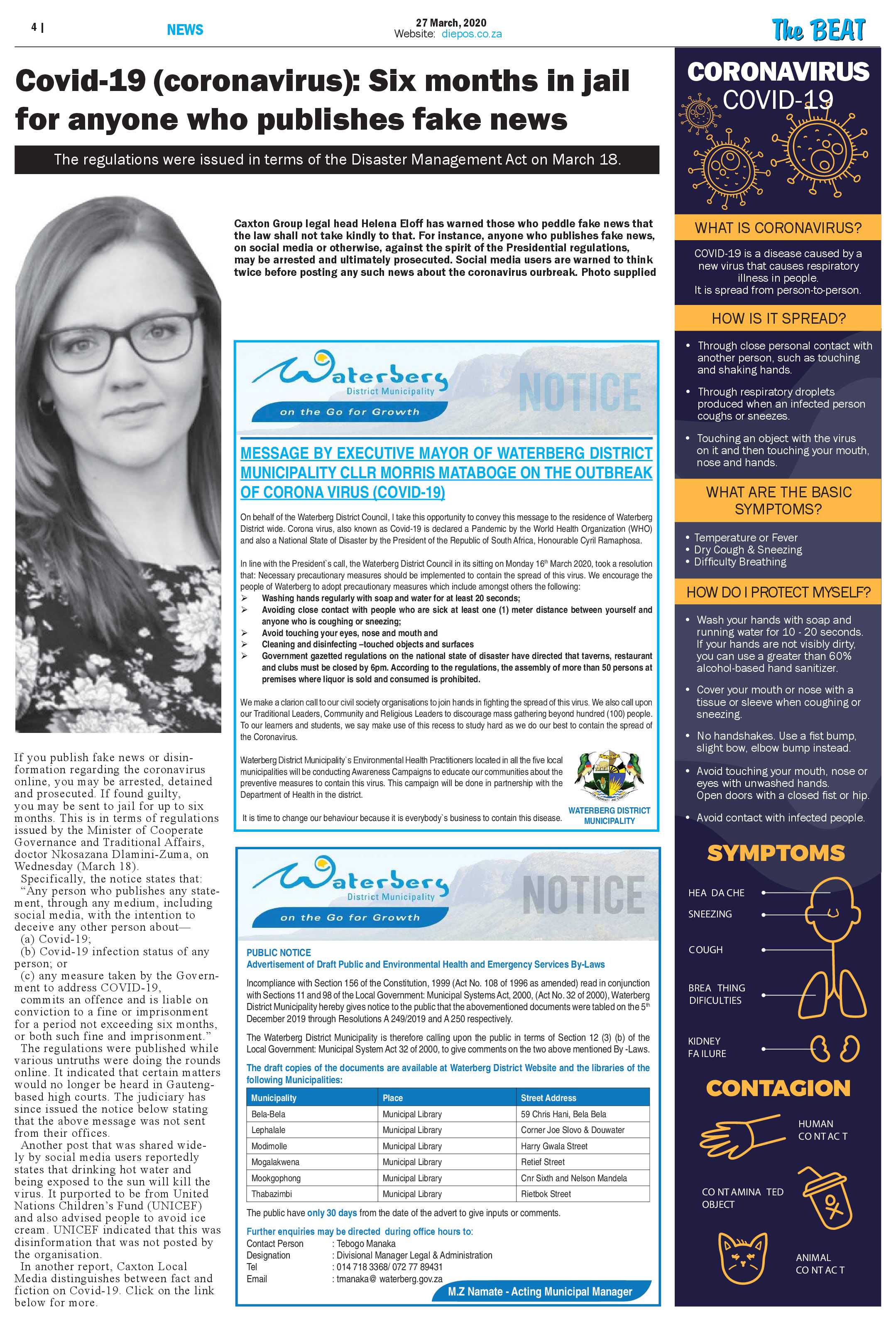 The Beat 27 March 2020 page 4