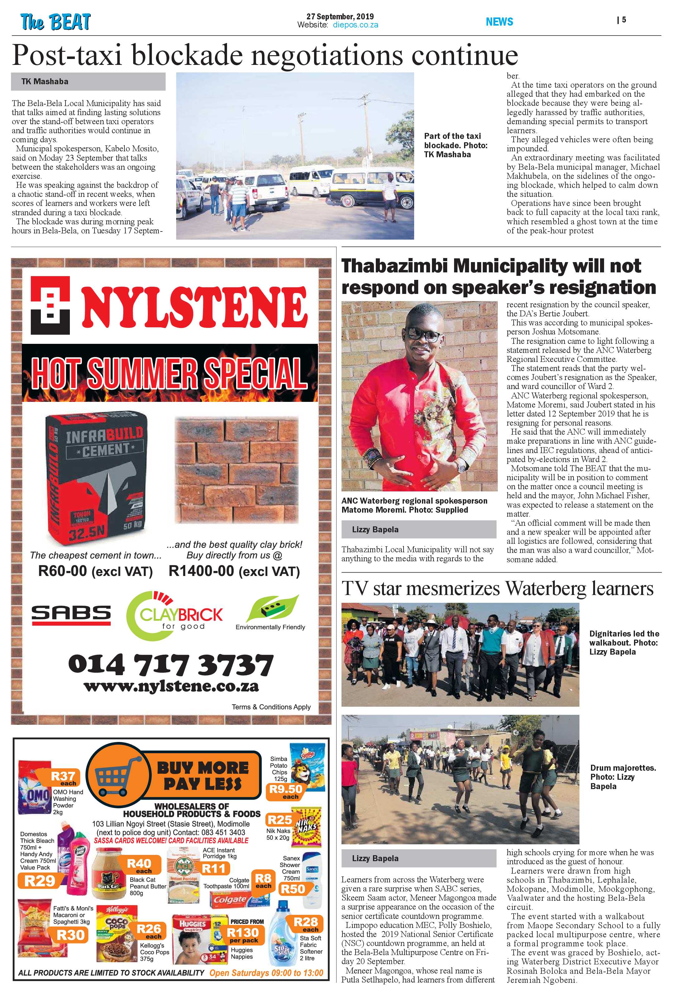 The Beat 27 September 2019 page 5