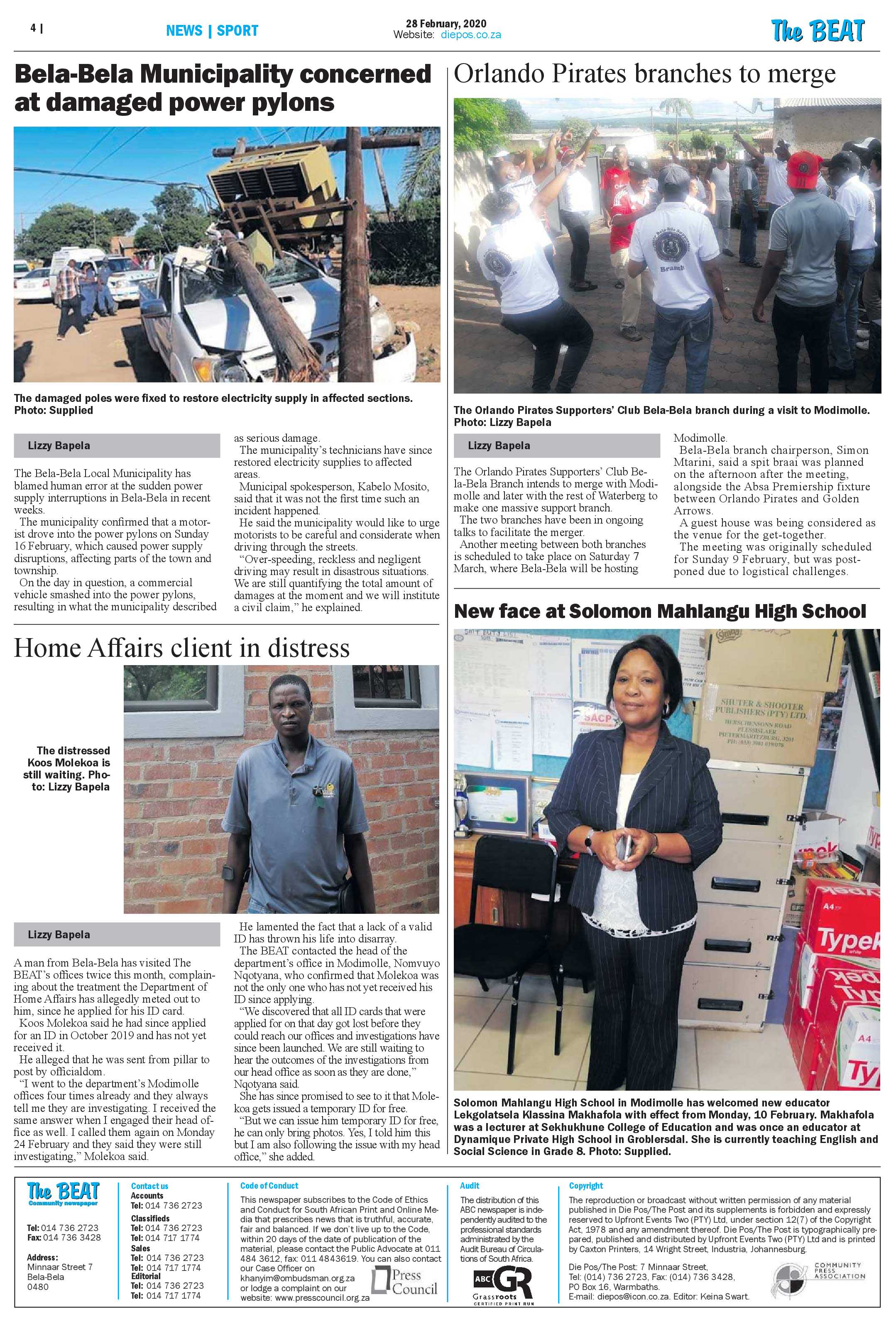 The Beat 28 February 2020 page 4
